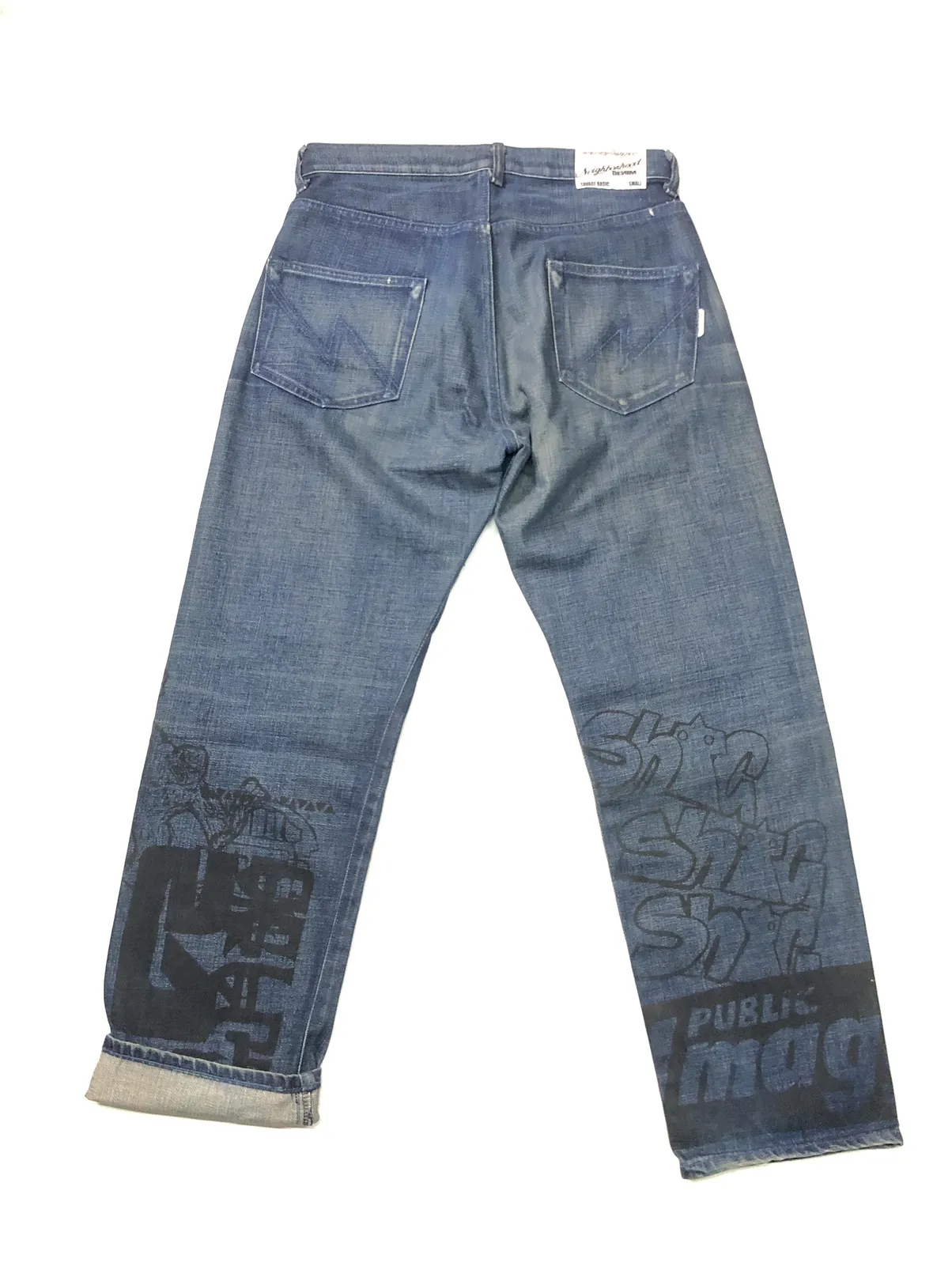 SPECIAL🔥NEIGHBORHOOD DISSTRESSED SELVEDGE ART LEG DENIM