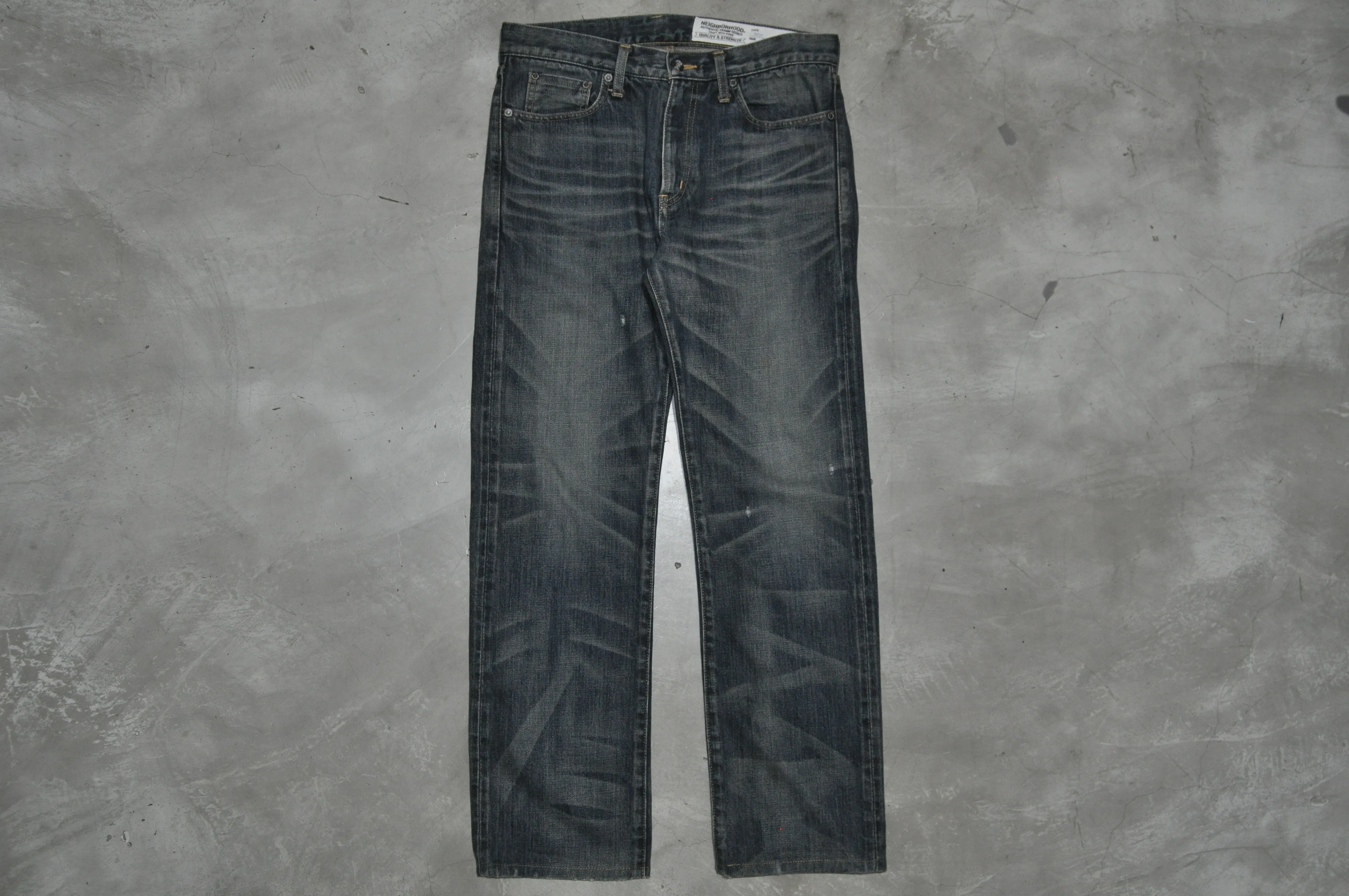 Neighborhood - F/W 13 - Washed Mid Denim