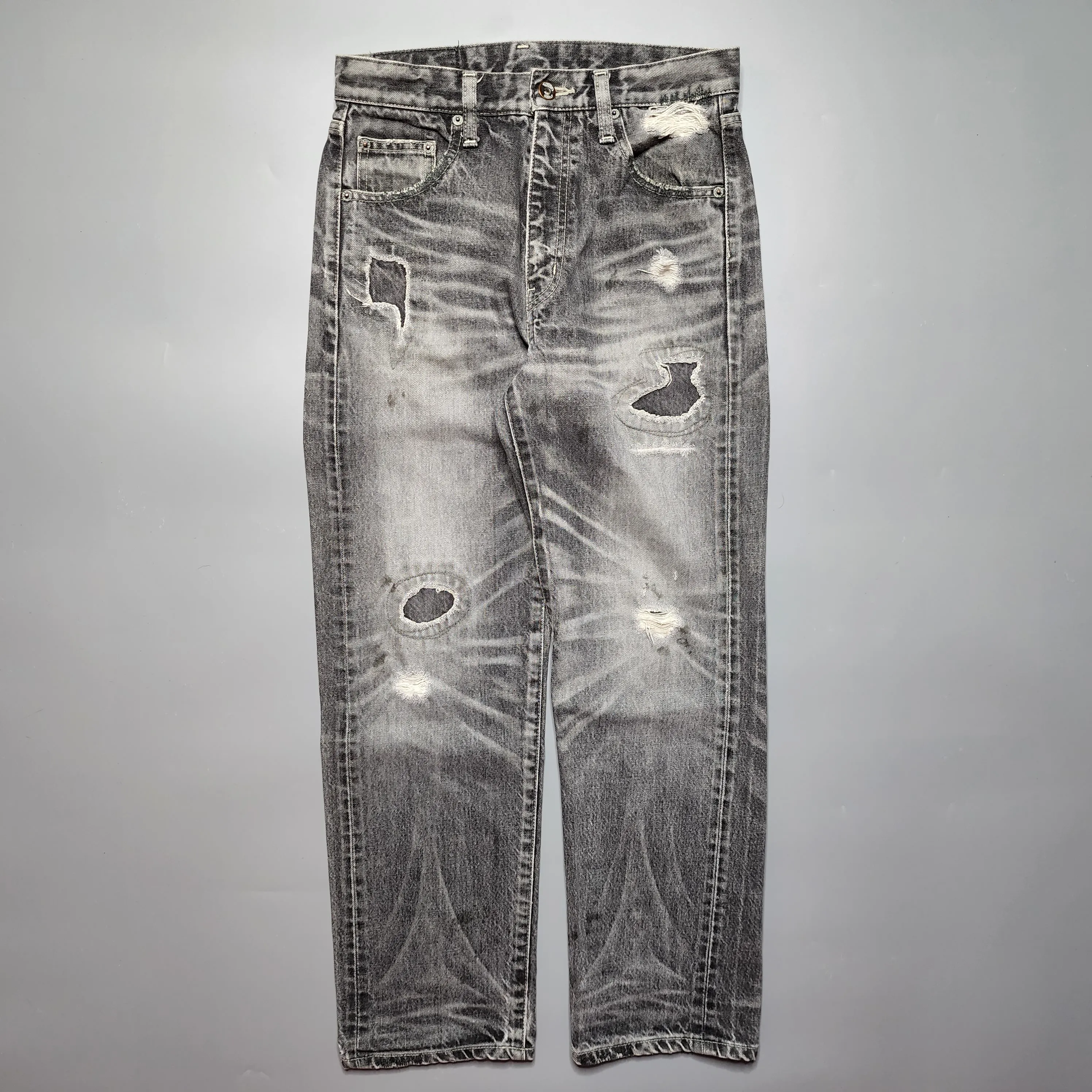 Neighborhood - Savage Level-4 Gray Vintage Denim