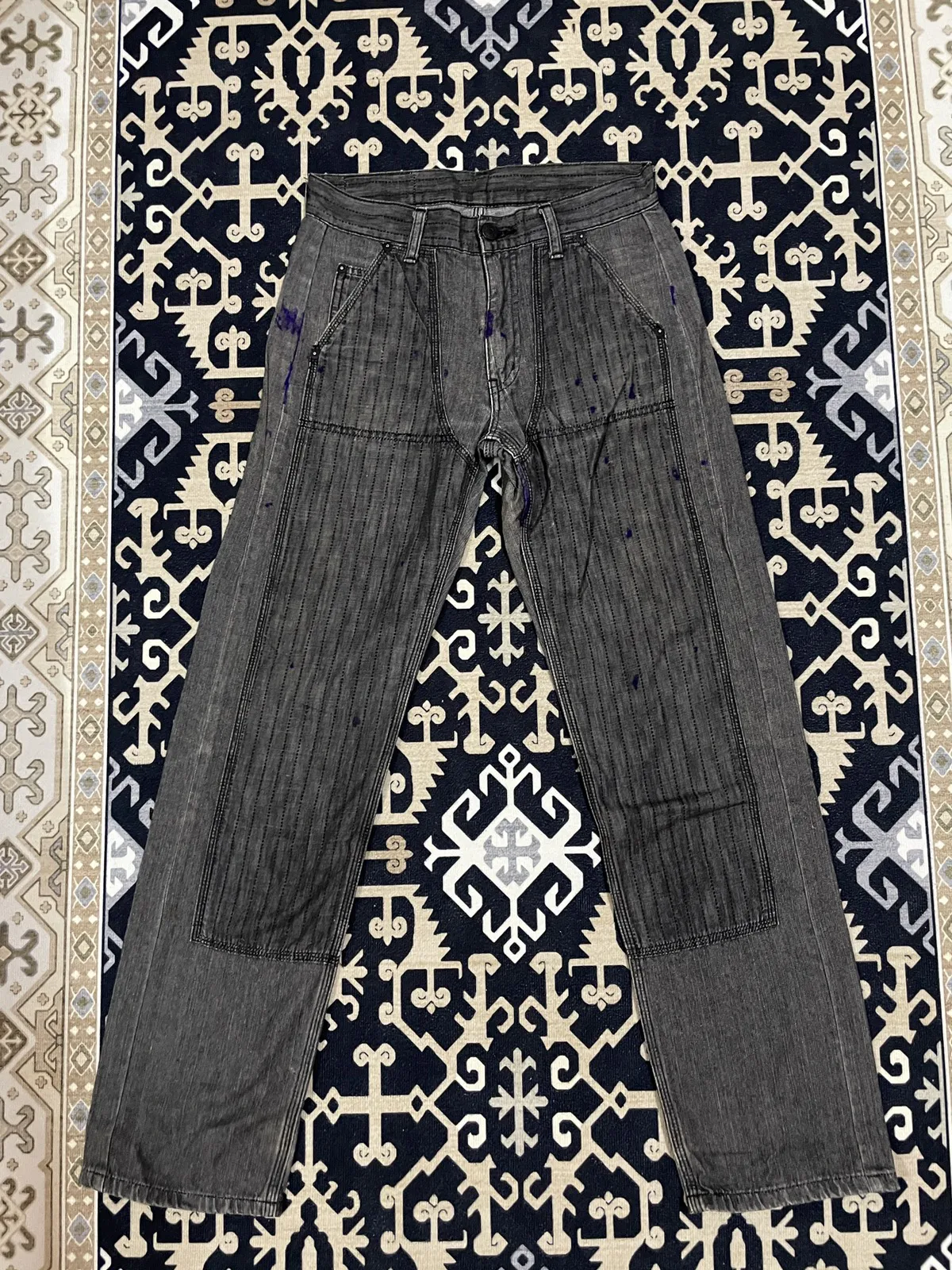 Neighborhood denim double knee X-small 2003 series NBHD JP