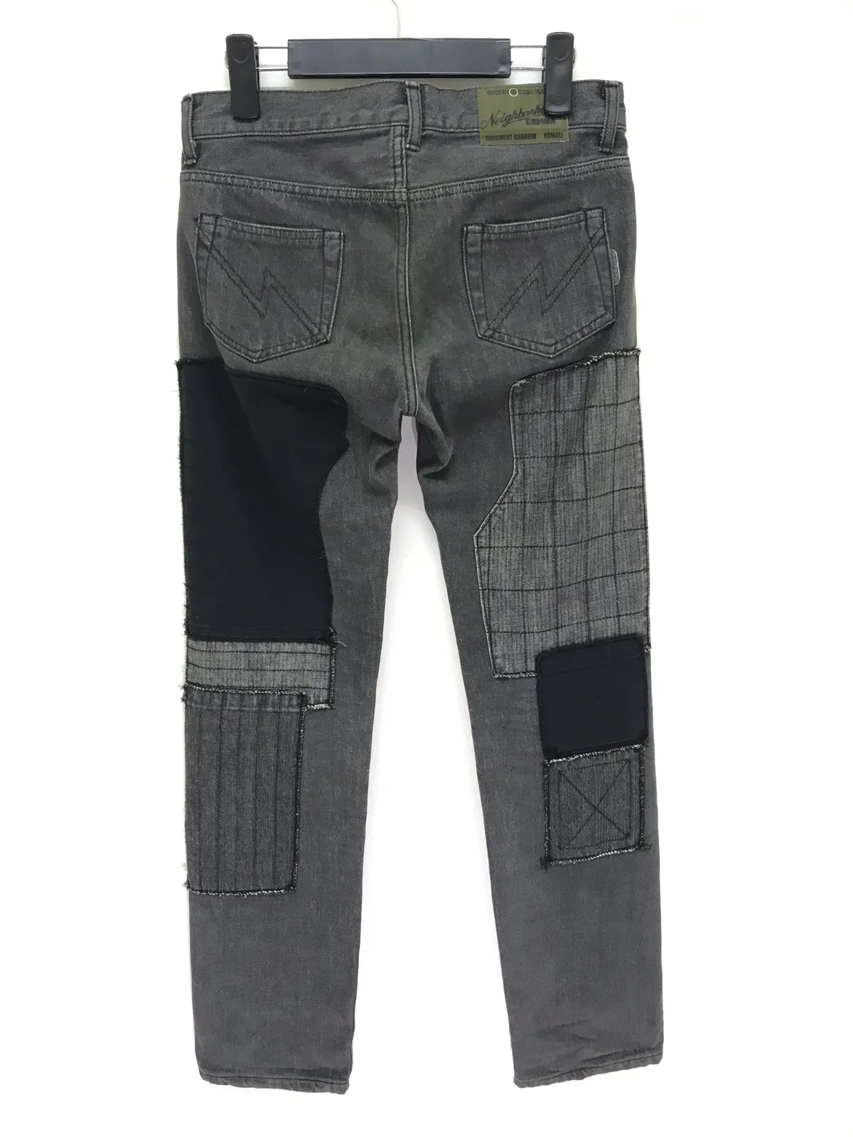 Made in Japan Neighborhood Patchwork Denim Pant Slim