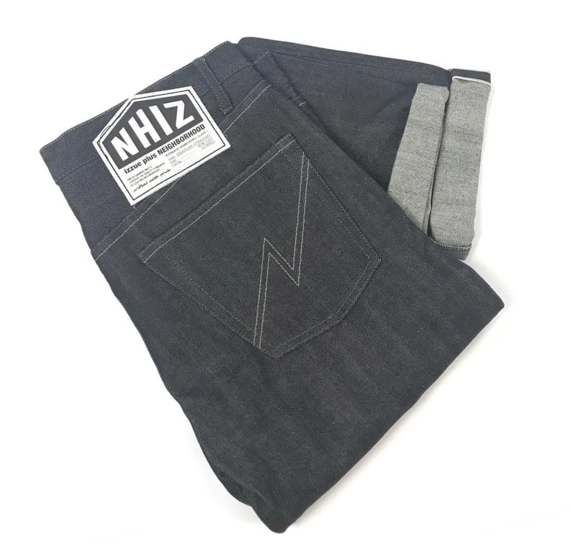 2010 F/W Neighborhood x Izzue Raw Selvedge Narrow Denim - Sz 36 x 31