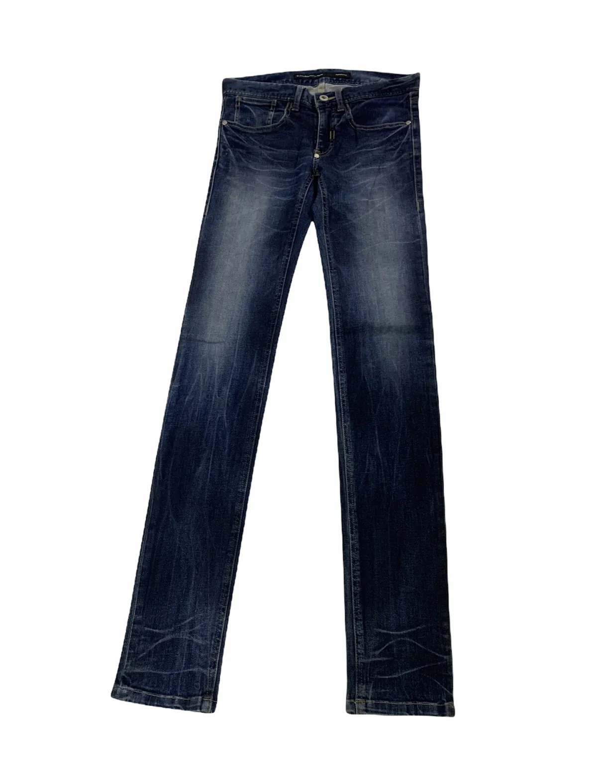 Japanese Black Barrett By Neil Barrett Super Skinny Jeans