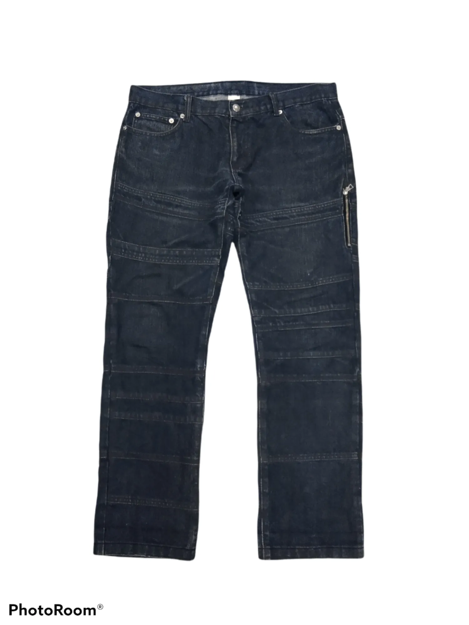 DiSTRESSED NEIL BARRET HAGI DENIM PANTS