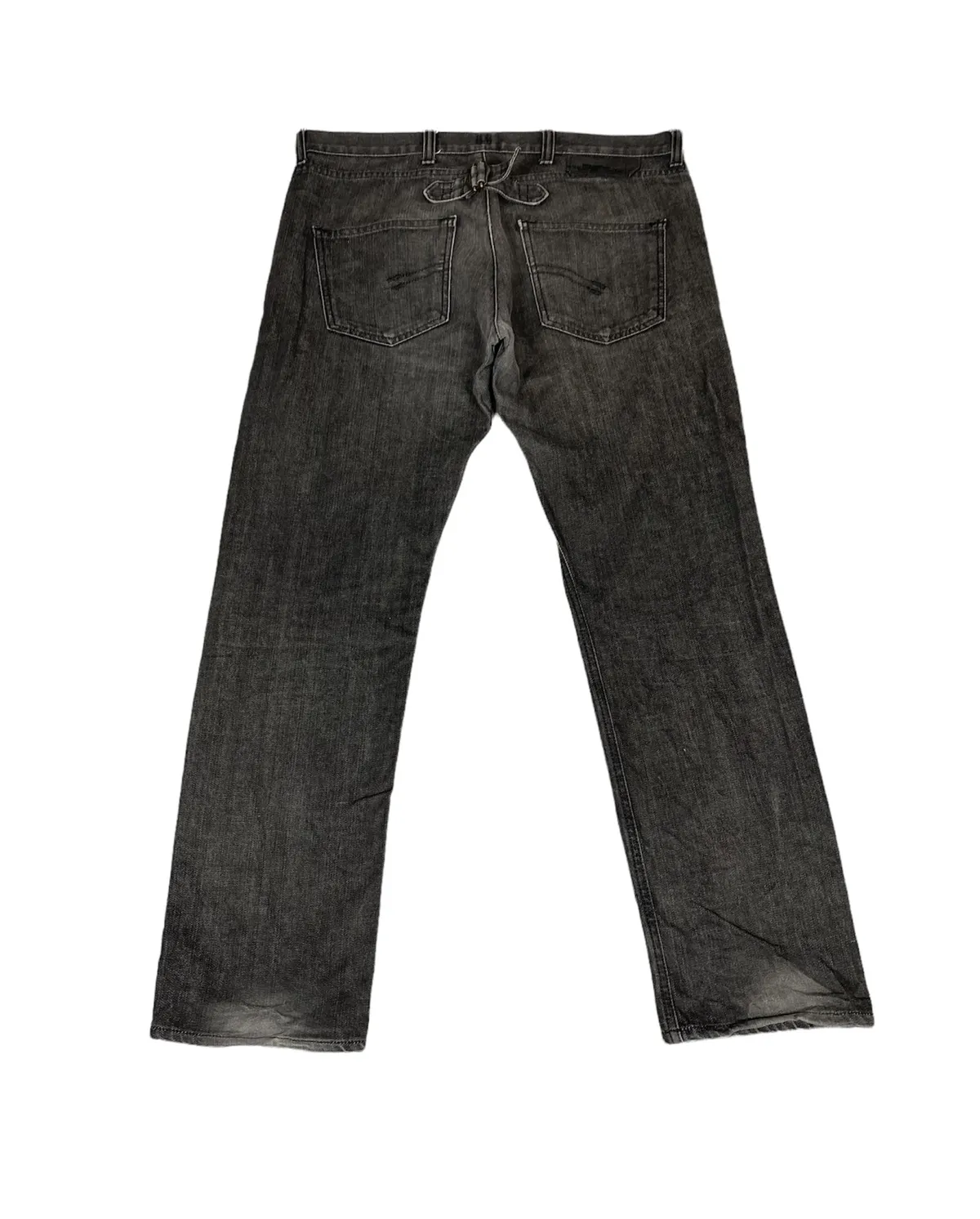 Neil Barrett Buckle Back Denim jeans