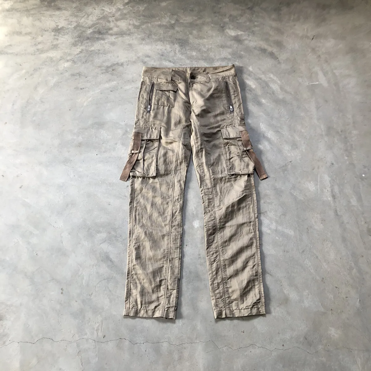 Black barret by neil barrett cargo multipocket pants