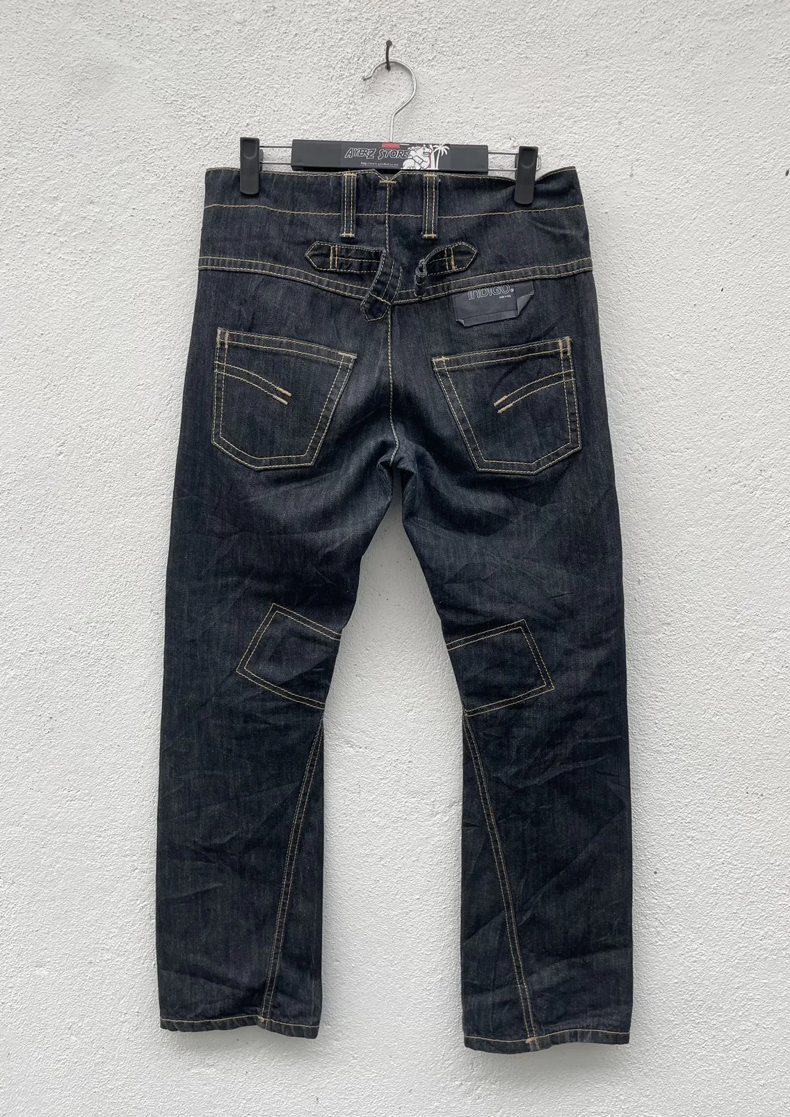 Neil Barrett Indigo Dark Denim Made In Italy