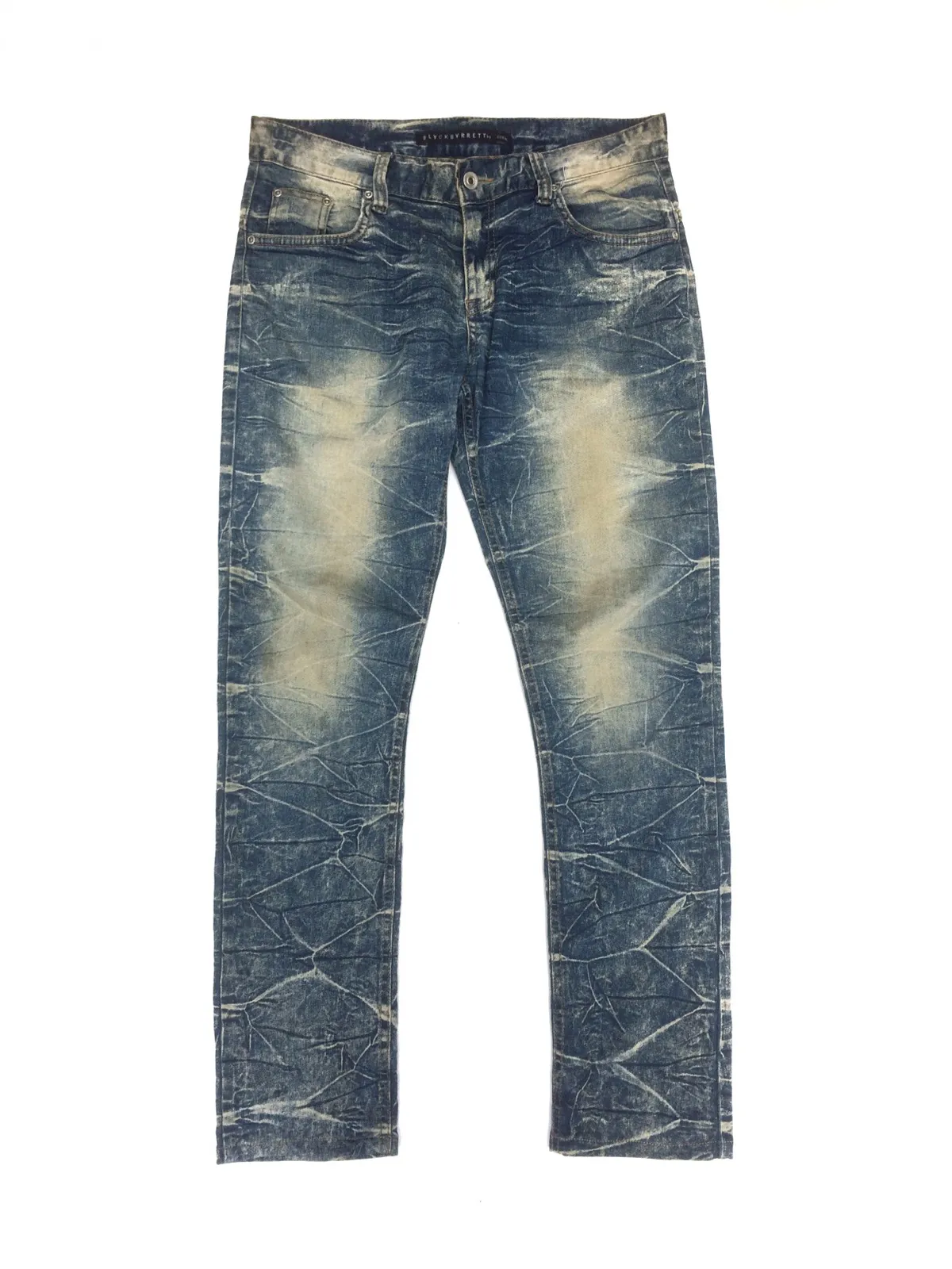 BLVCK BVRRET by CCENE Slim Fit Soft Cotton Jeans