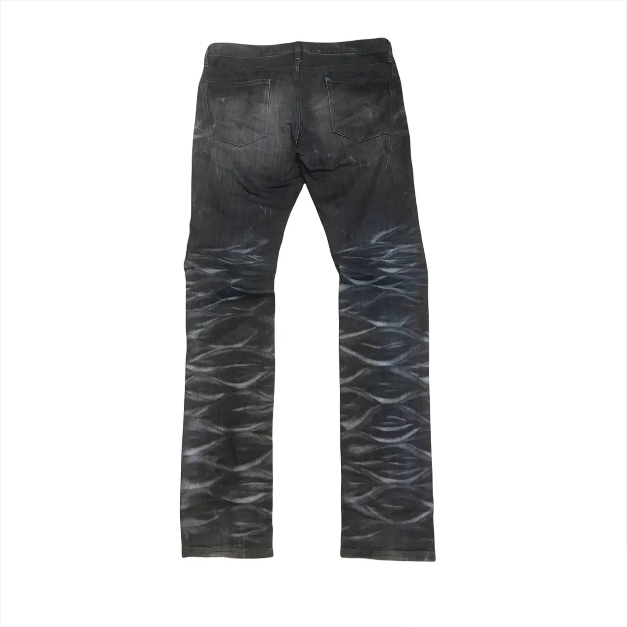 Black Barrett By Neil Barrett Nice Fading Stone Wash Denim