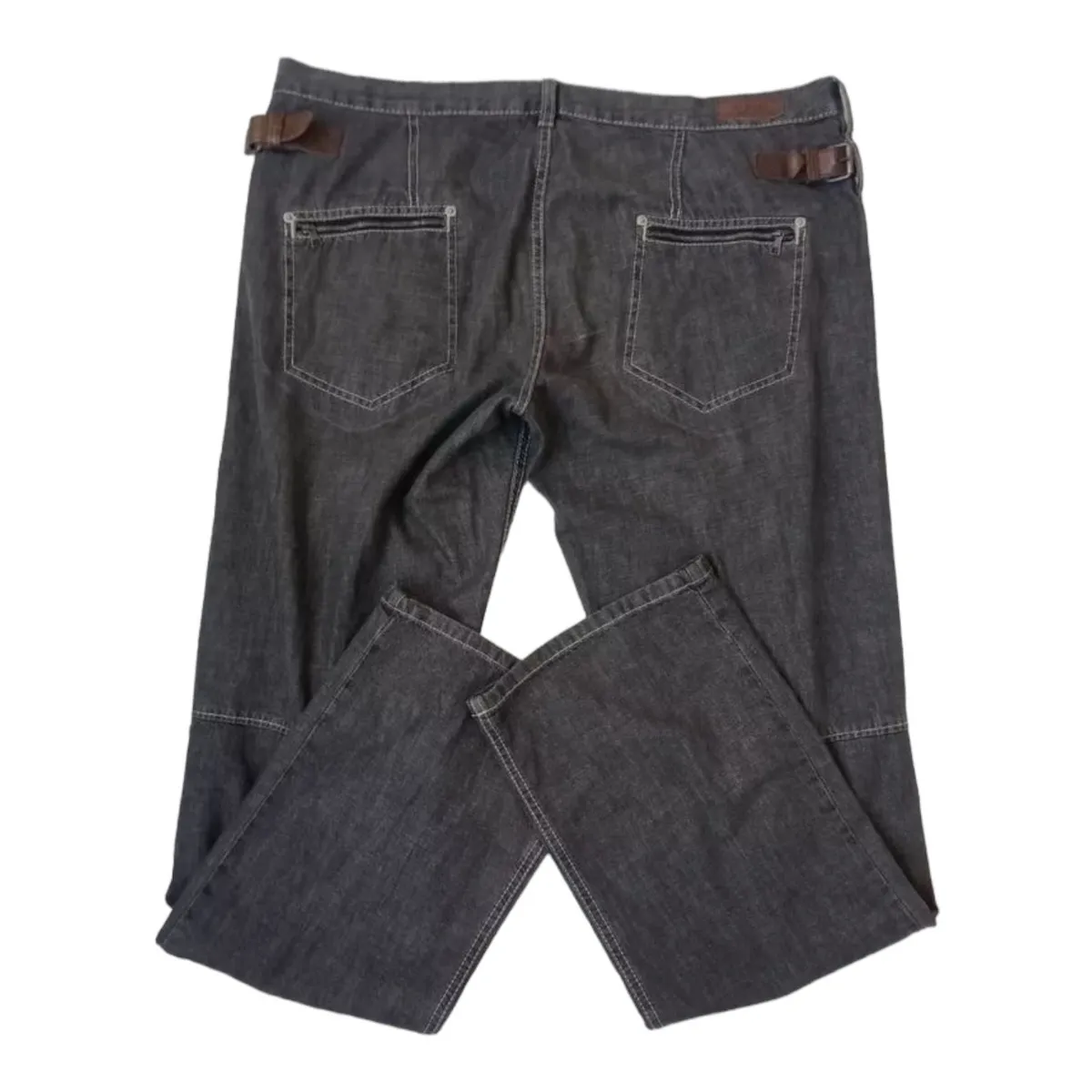 Neil Barrett Belt Denim Jeans Pants