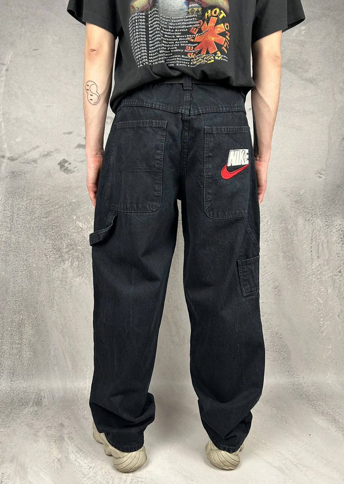 Vintage Nike Carpenter Baggy Denim Pants Ultra Rare 90s USA