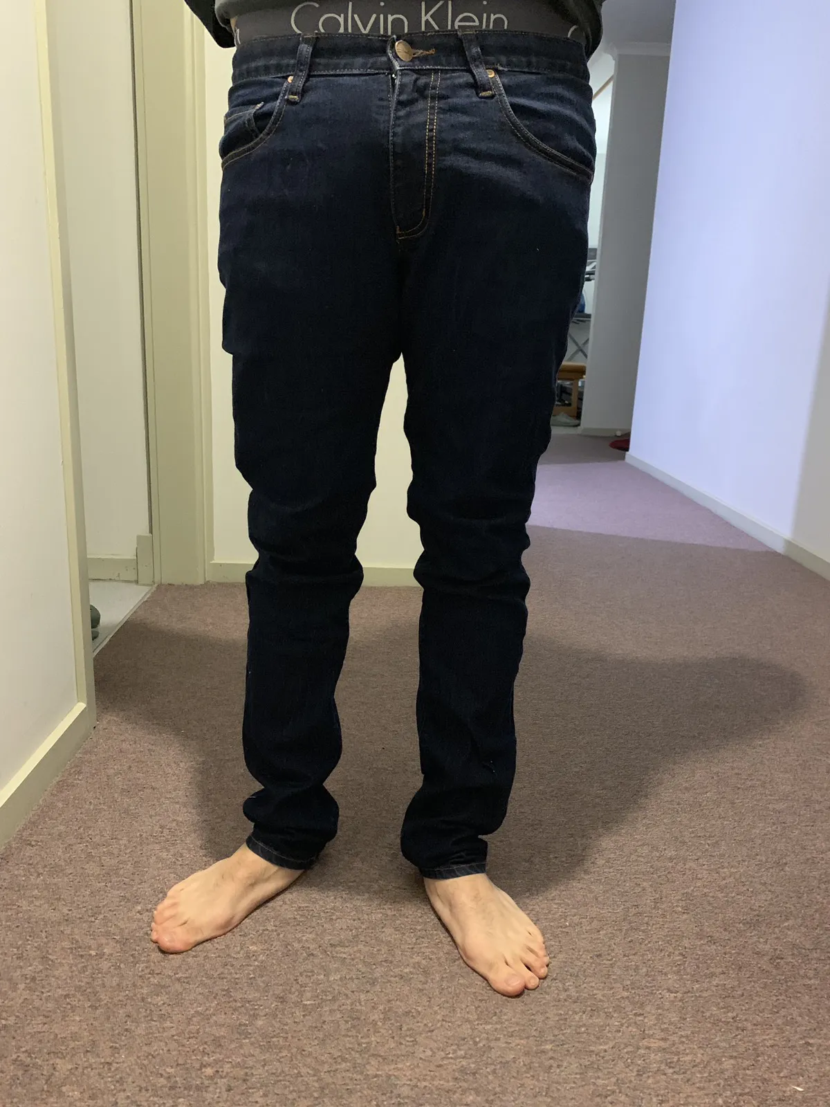 Nobody slim fit blue denim jeans like nudie and ksubi