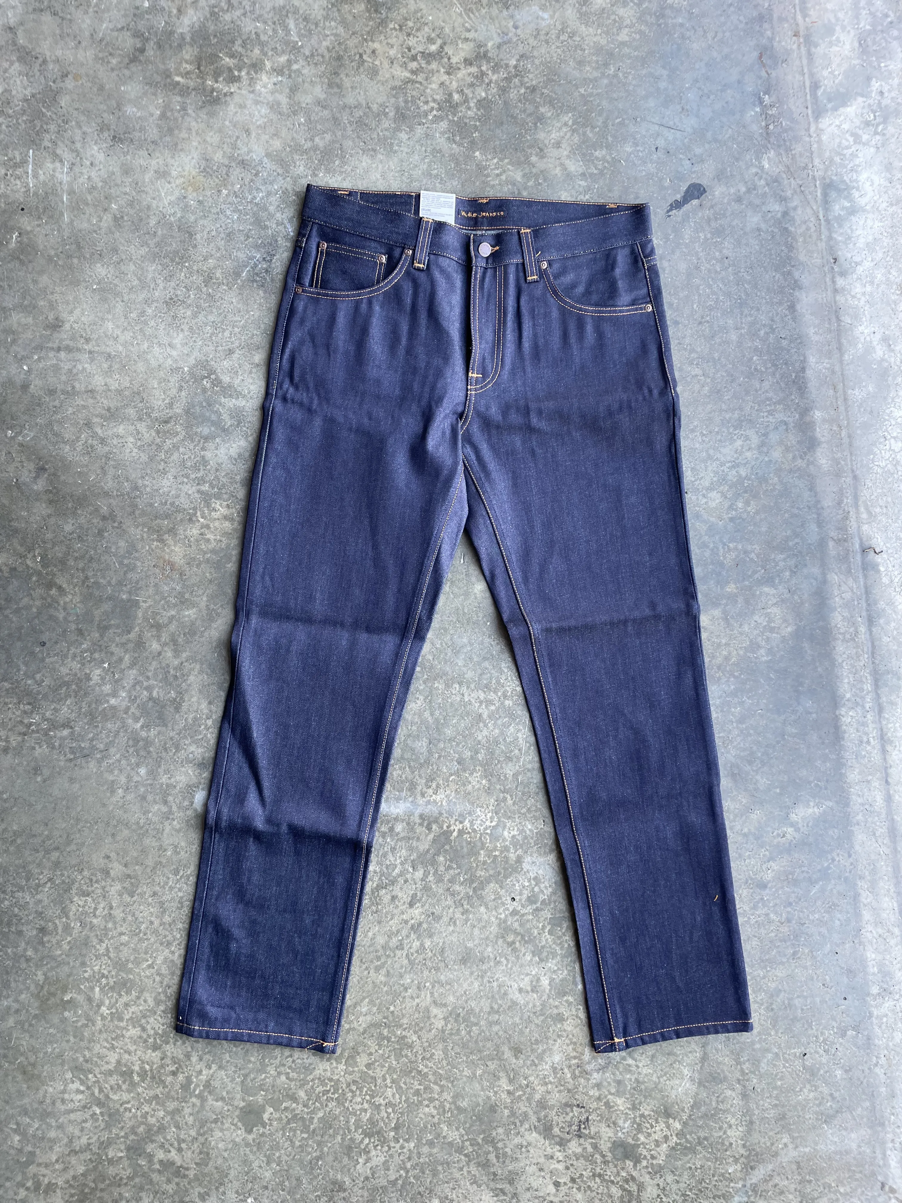 Nudie Jeans Gritty Jackson Dry Classic Navy Denim
