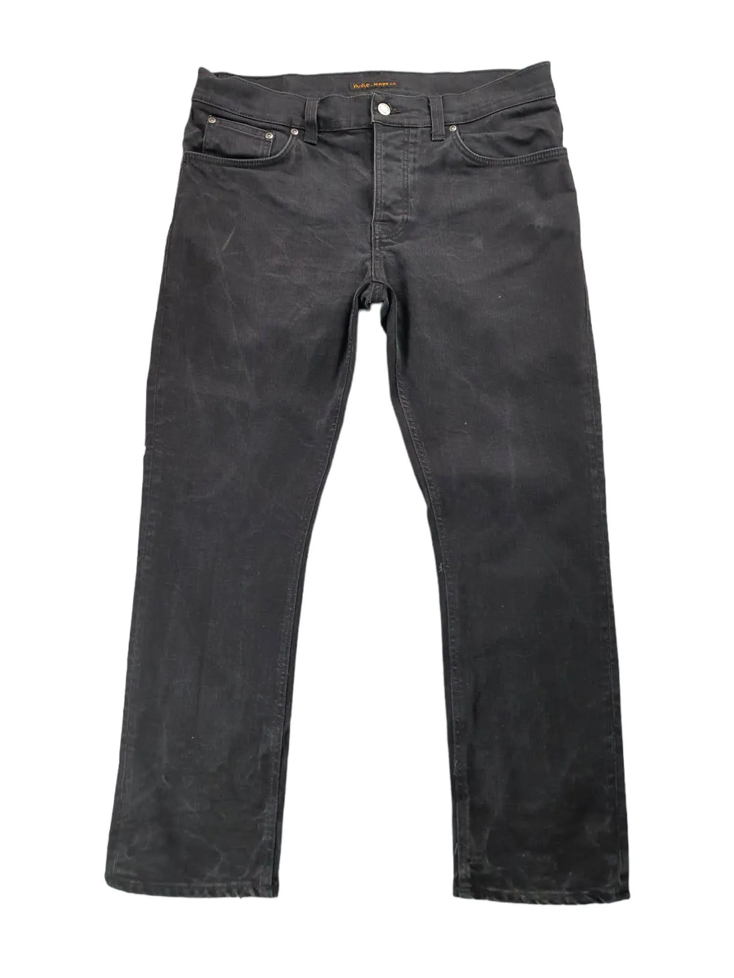 Grim Tim Dry Cold Black W35 L29 Made in Italy Denim