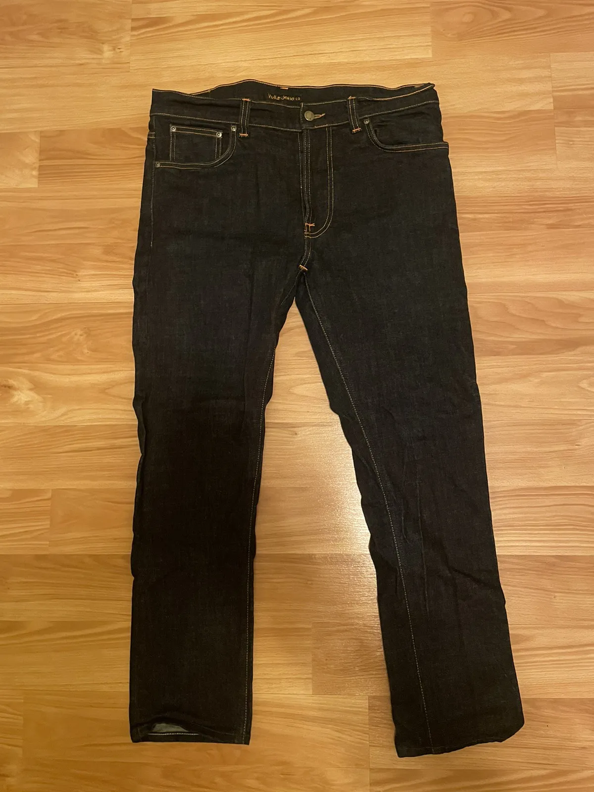 Nudie jeans dry aquamarine lean dean (non selvage)