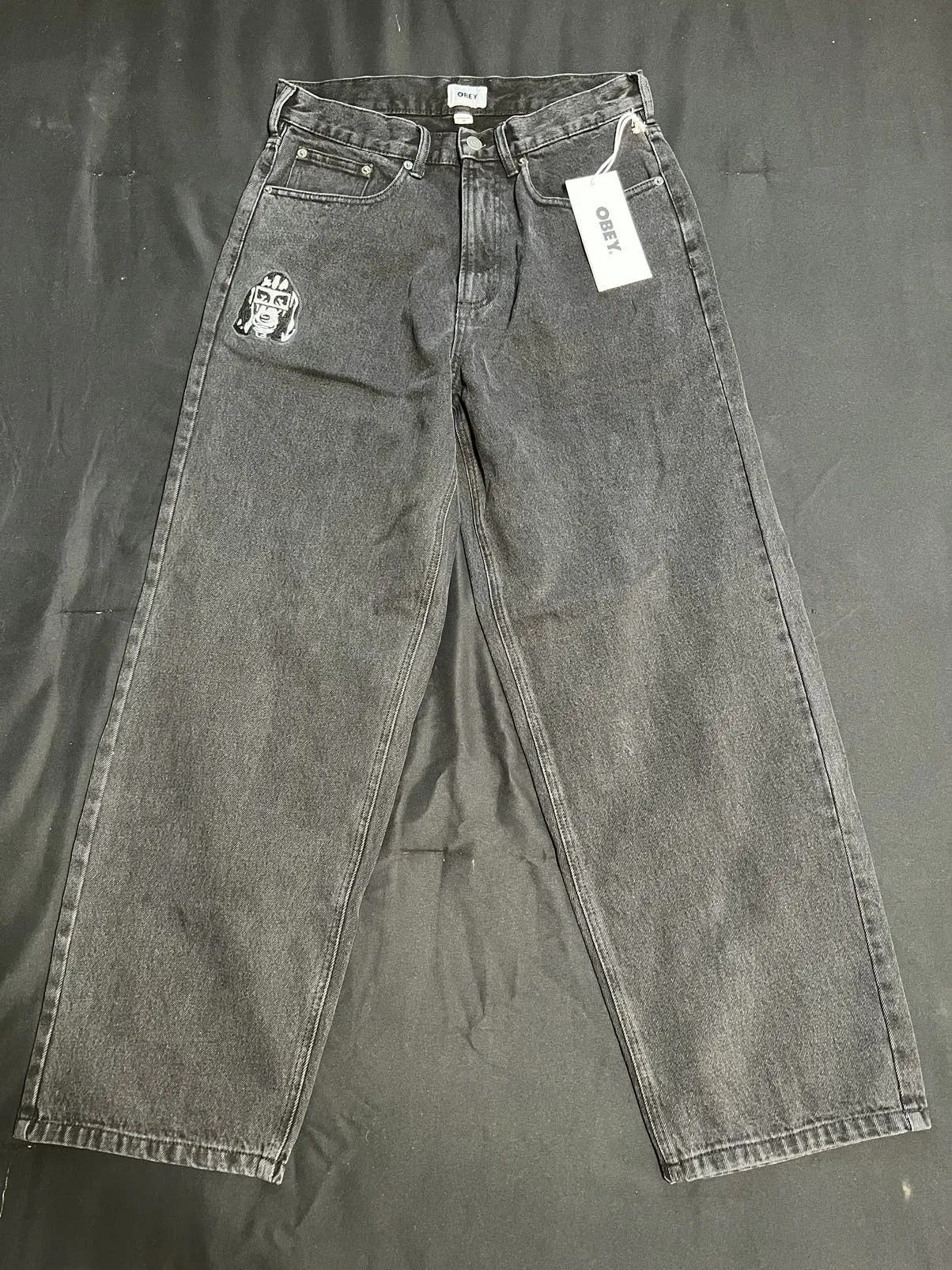 OBEY BIGWIG KINGPIN BAGGY DENIM PANT
