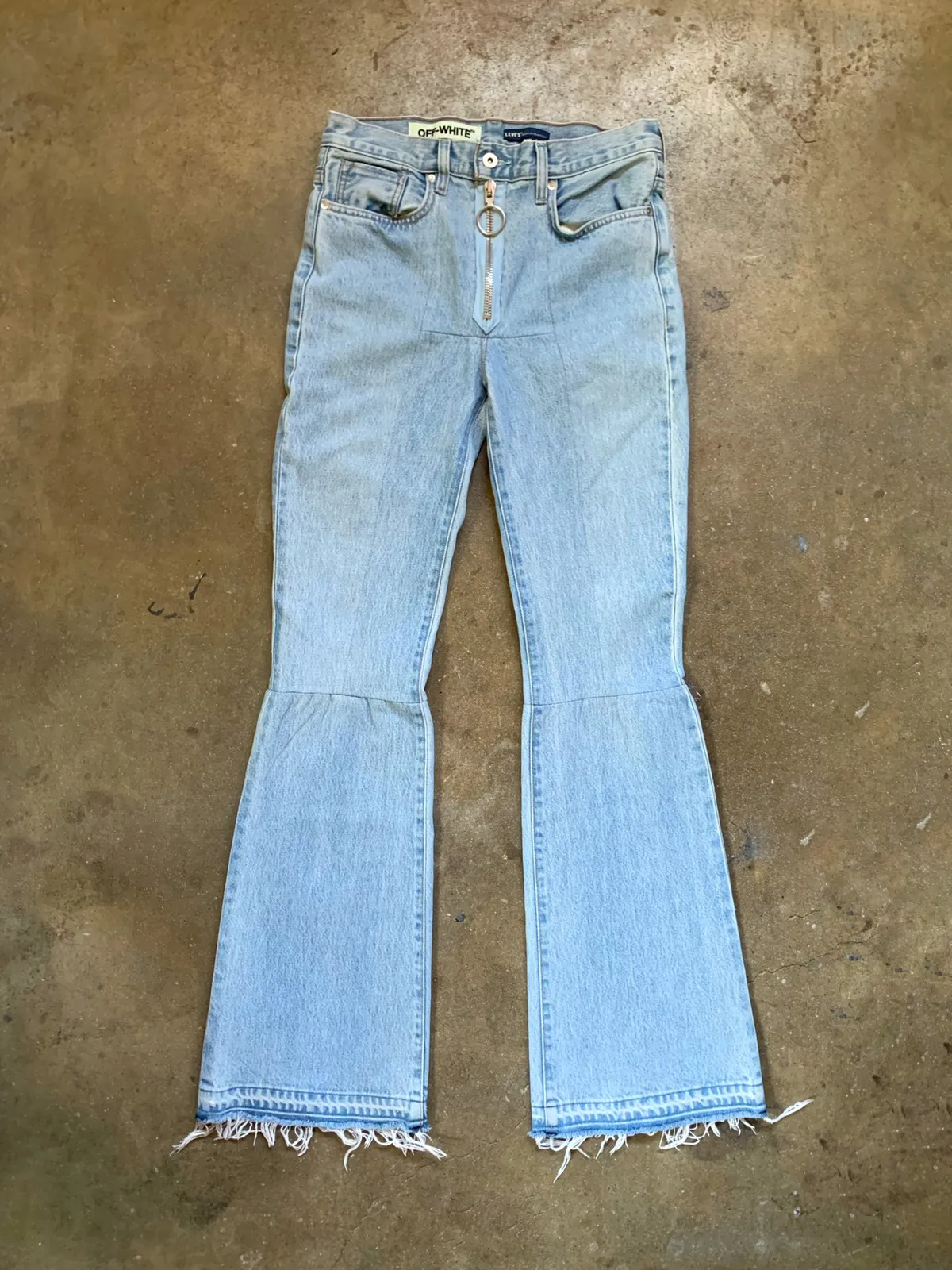 Off-White Flare Denim
