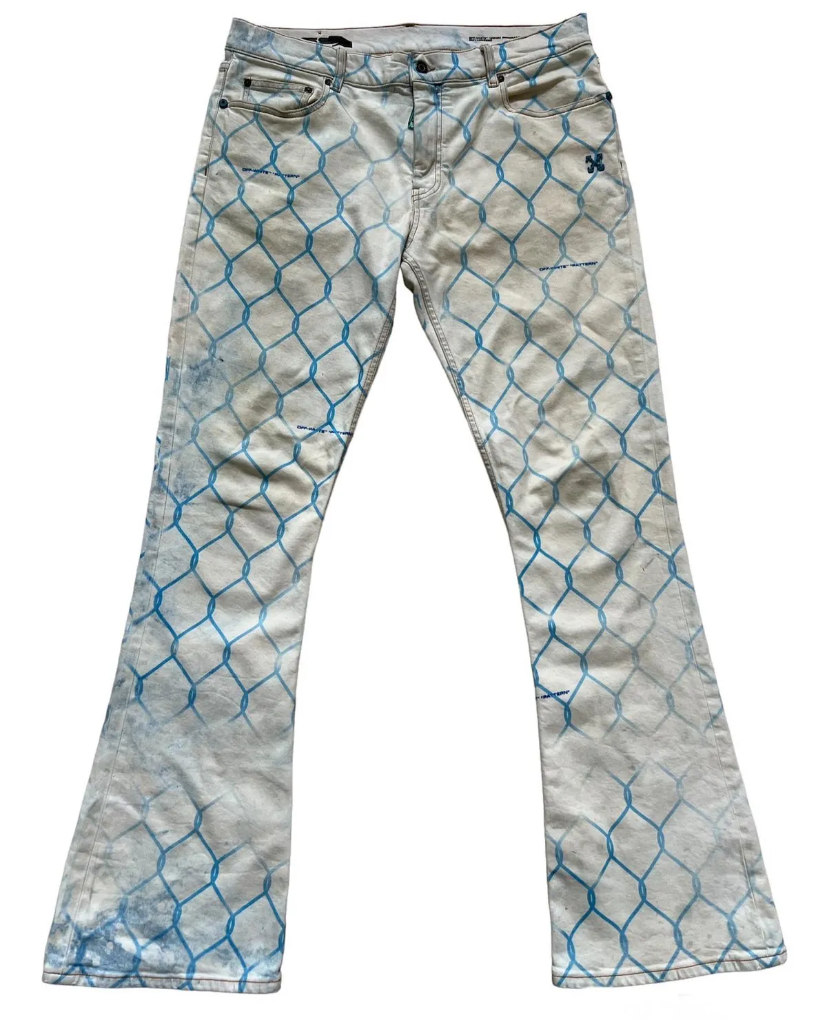 SS20 Distressed Fence Denim