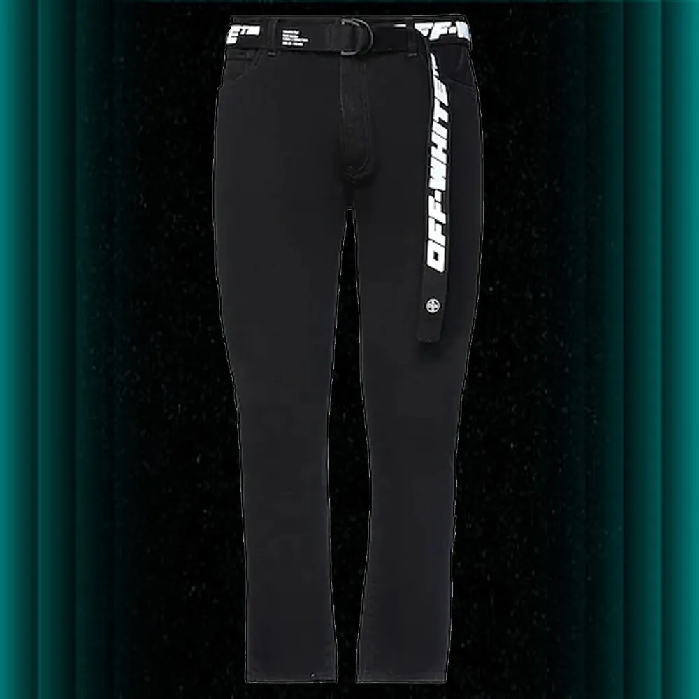 ooy1o0223 Denim Pants in Black