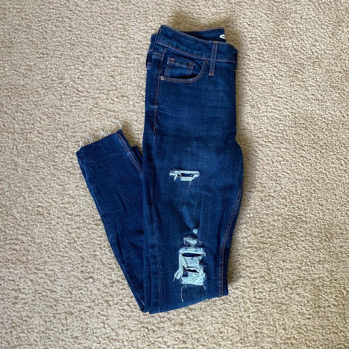 SIZE 0 - WOMENS HIGH WAIST SKINNY JEANS