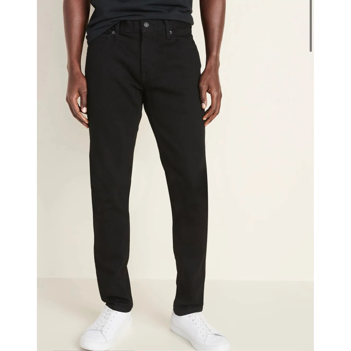 OLD NAVY SKINNY BUILT-IN FLEX BLACK JEANS 28x30