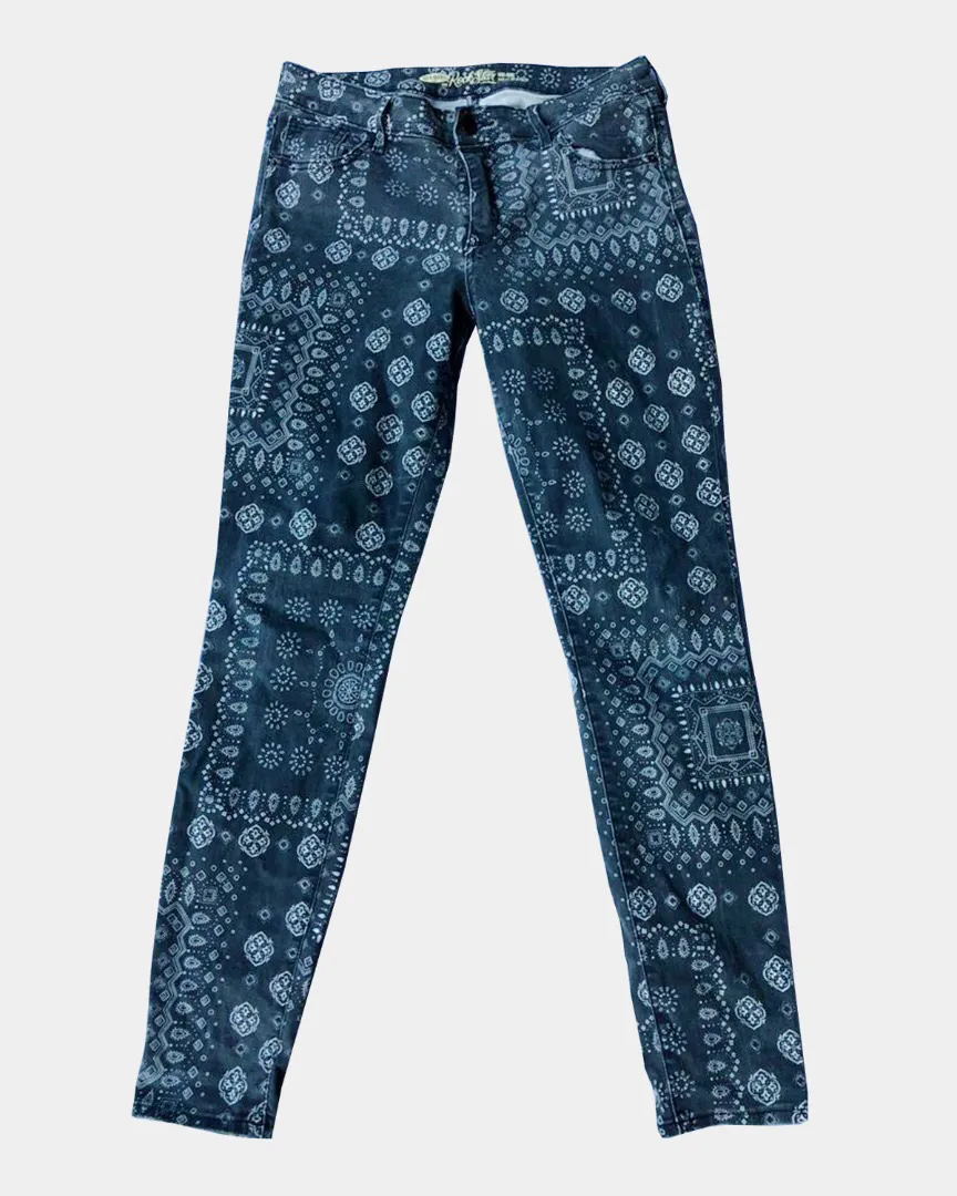 Final Drop-DELETE❌Paislee Fullprint Pattern Skinny 29