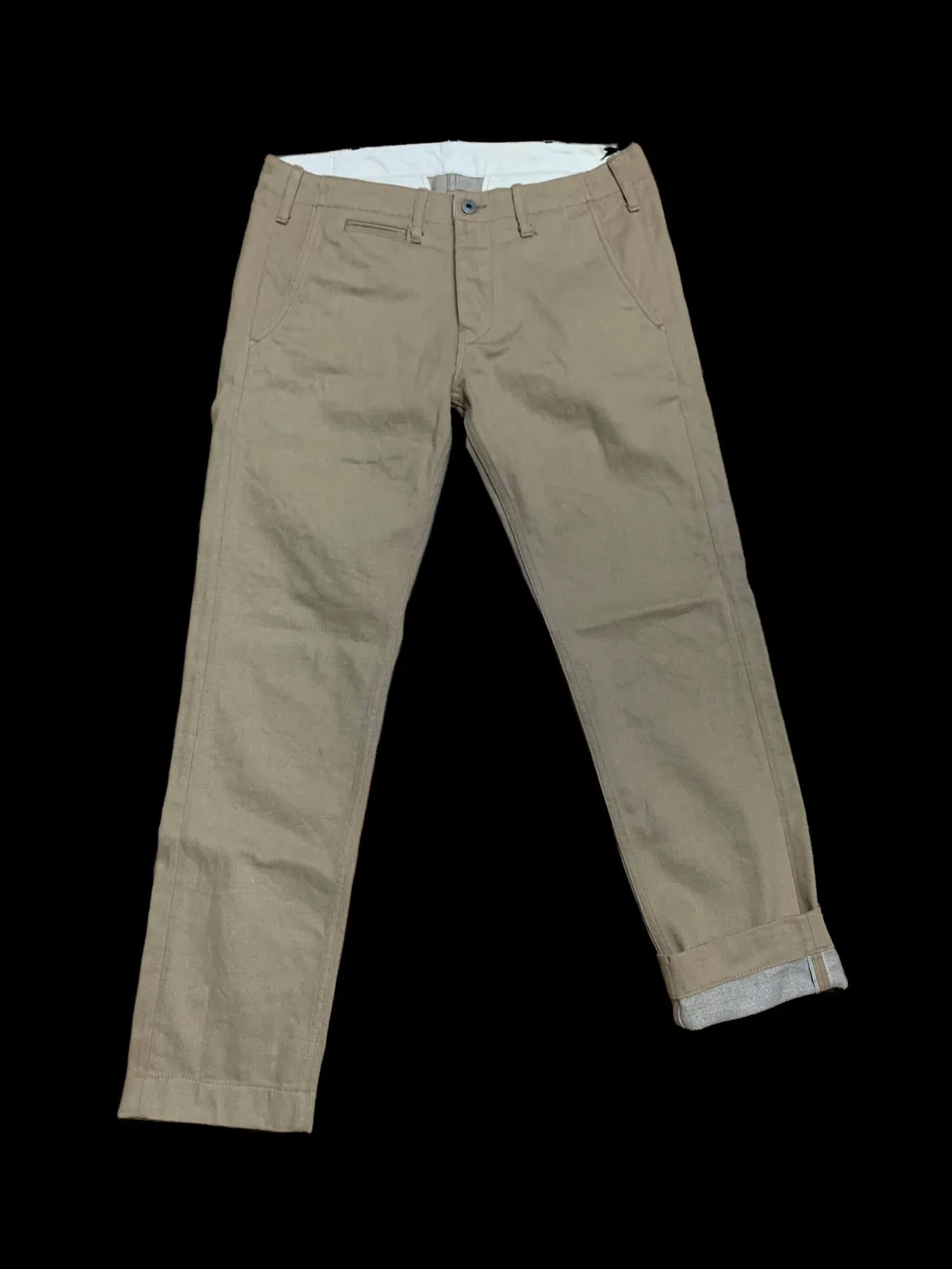 ONI DENIM BRITISH DRILL SELVEDGE TROUSERS ONI-757 11.90 OZ