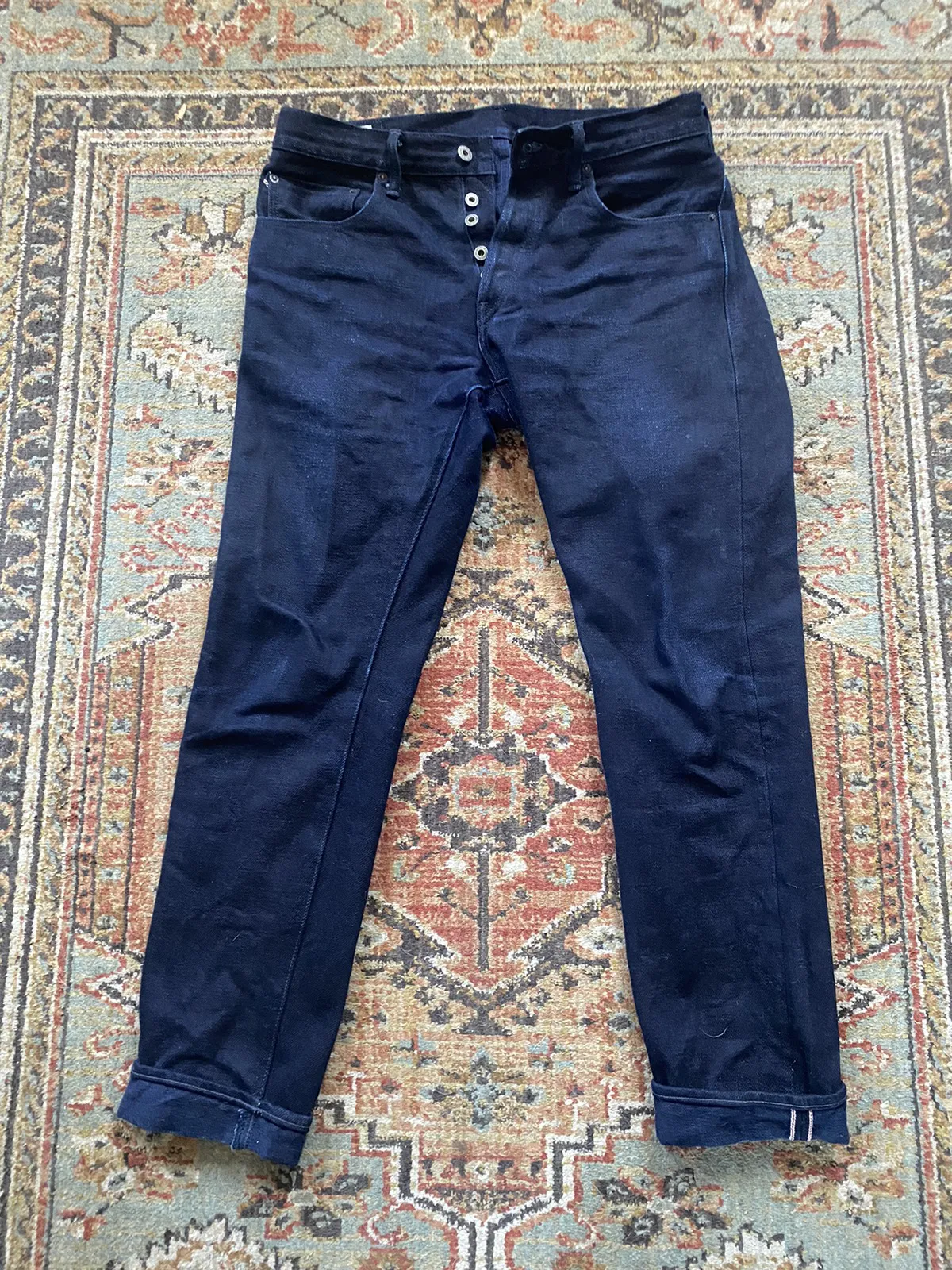 Oni 679ZR-IDID 20oz Secret Denim Double Indigo