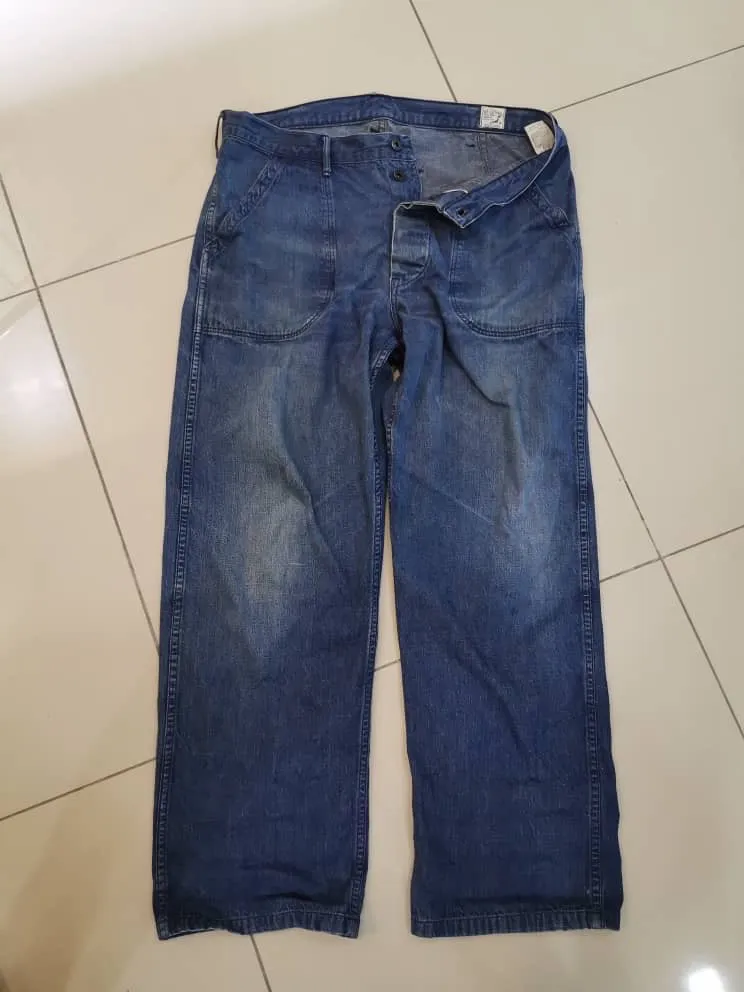 Orslow US Navy Denim utility pants