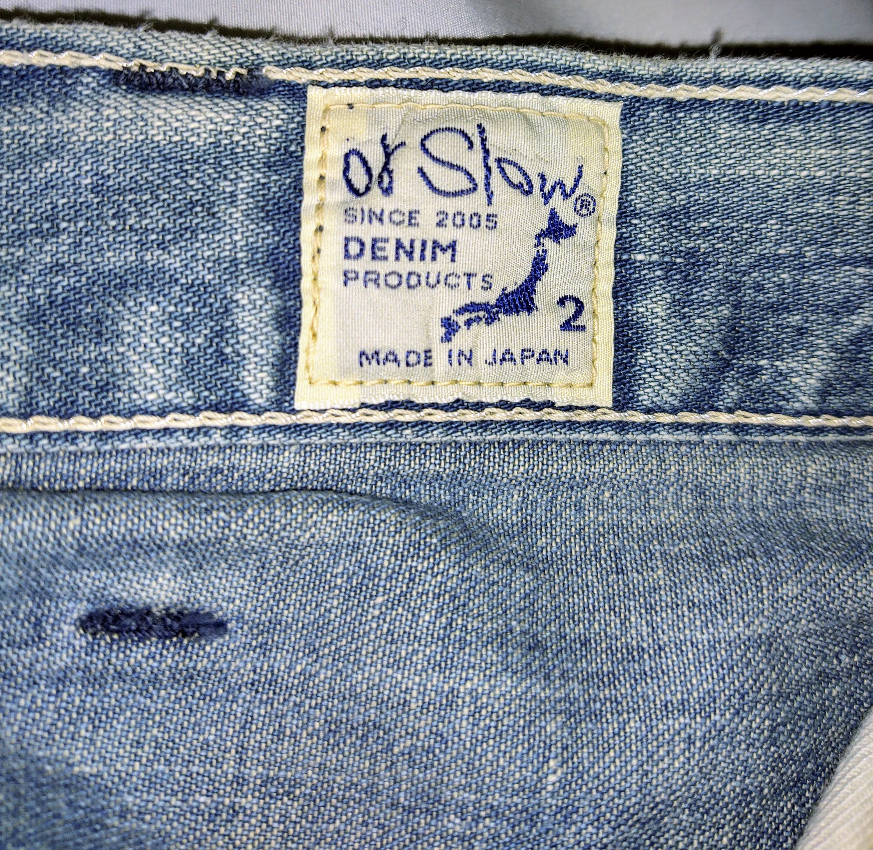 Orslows, Japanese Button Fly/Snap, Denim. Carpenter's