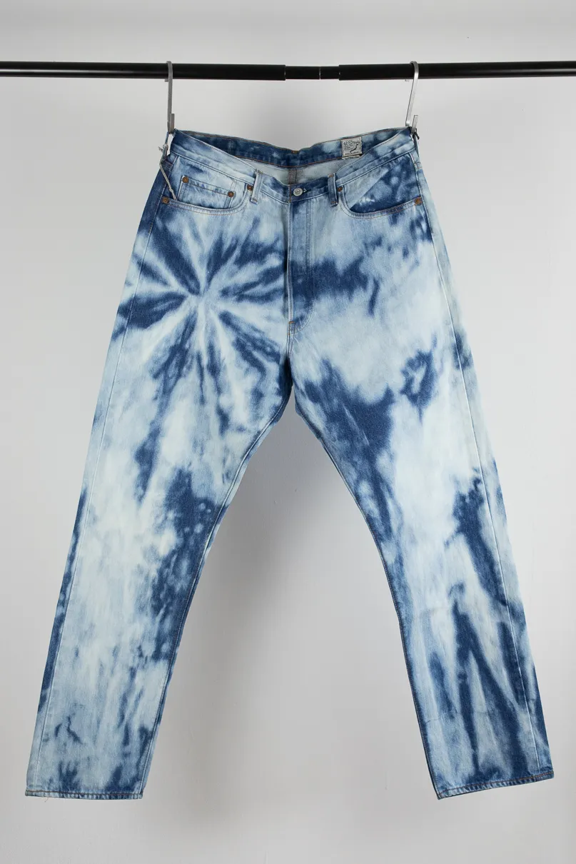 OrSlow 105 Tie Dye OW Japanese Denim Jeans
