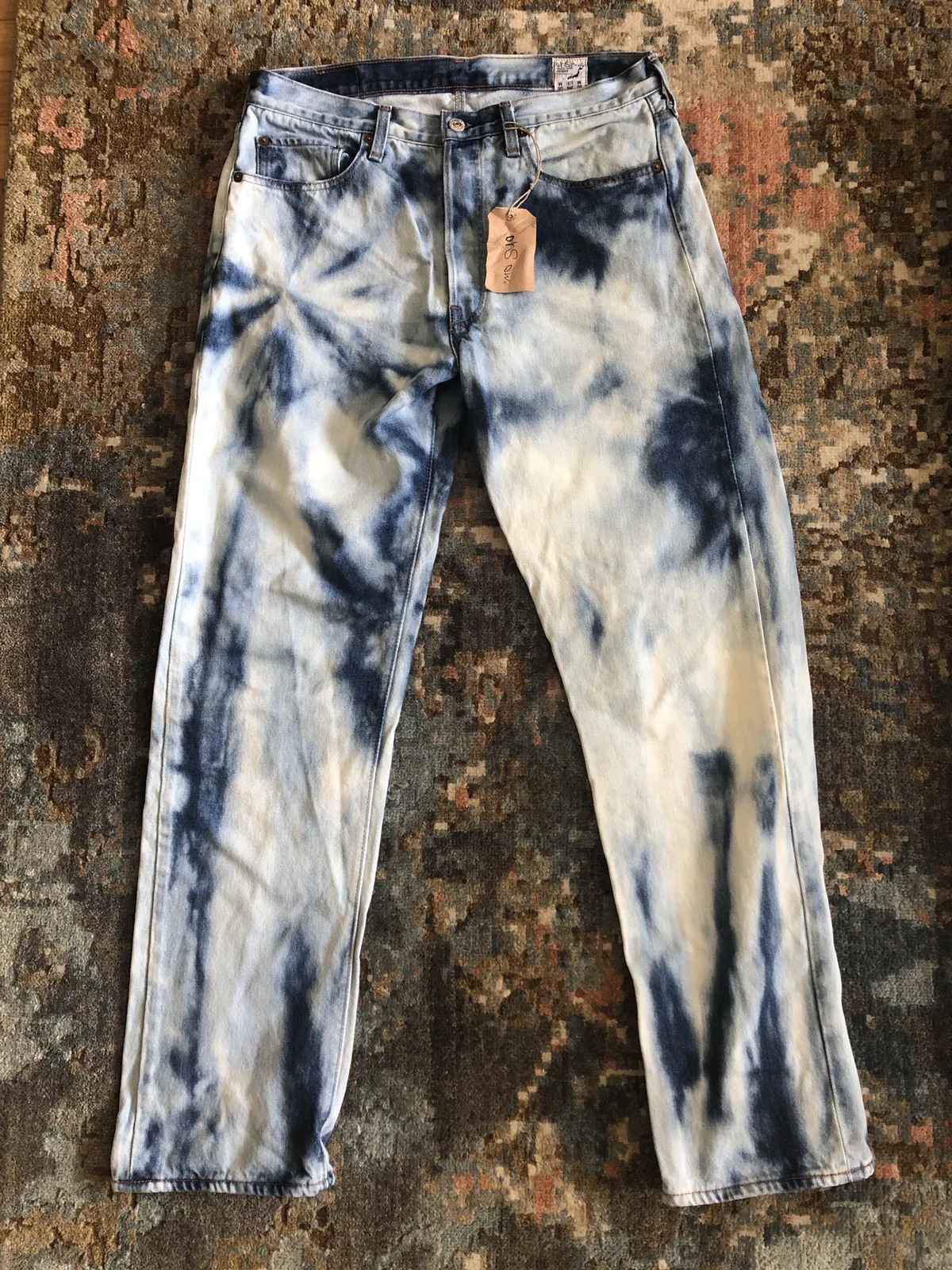 OrSlow 105 Tie Dye OW Japanese Denim Jeans