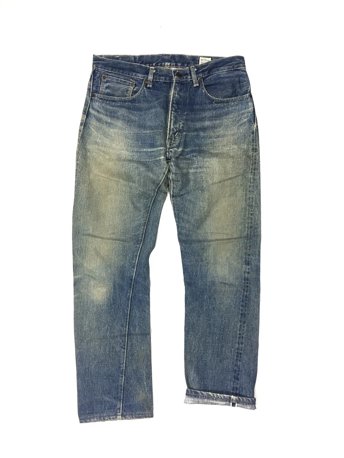 Orslow japan distress denim selvages