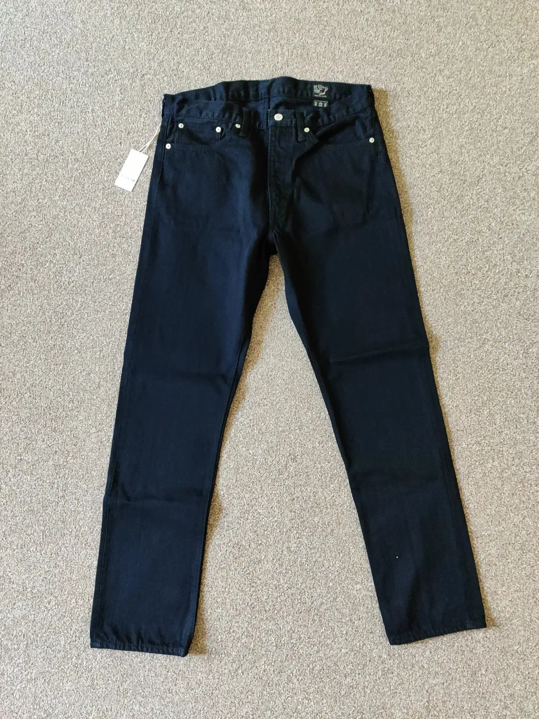 Orslow 107W slim fit black size 2