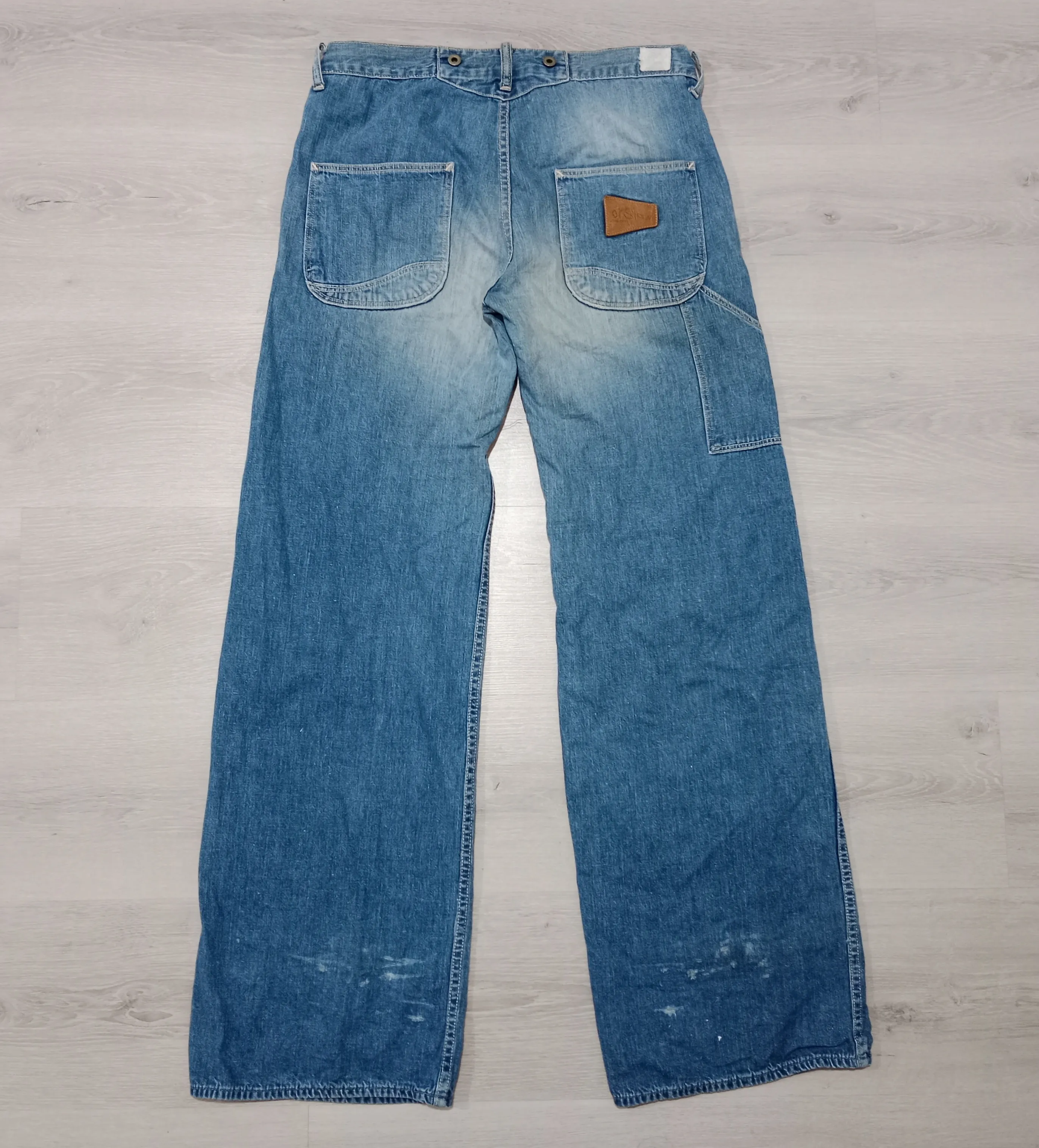 Vintage Orslow Relaxed Fit Carpenter Jeans