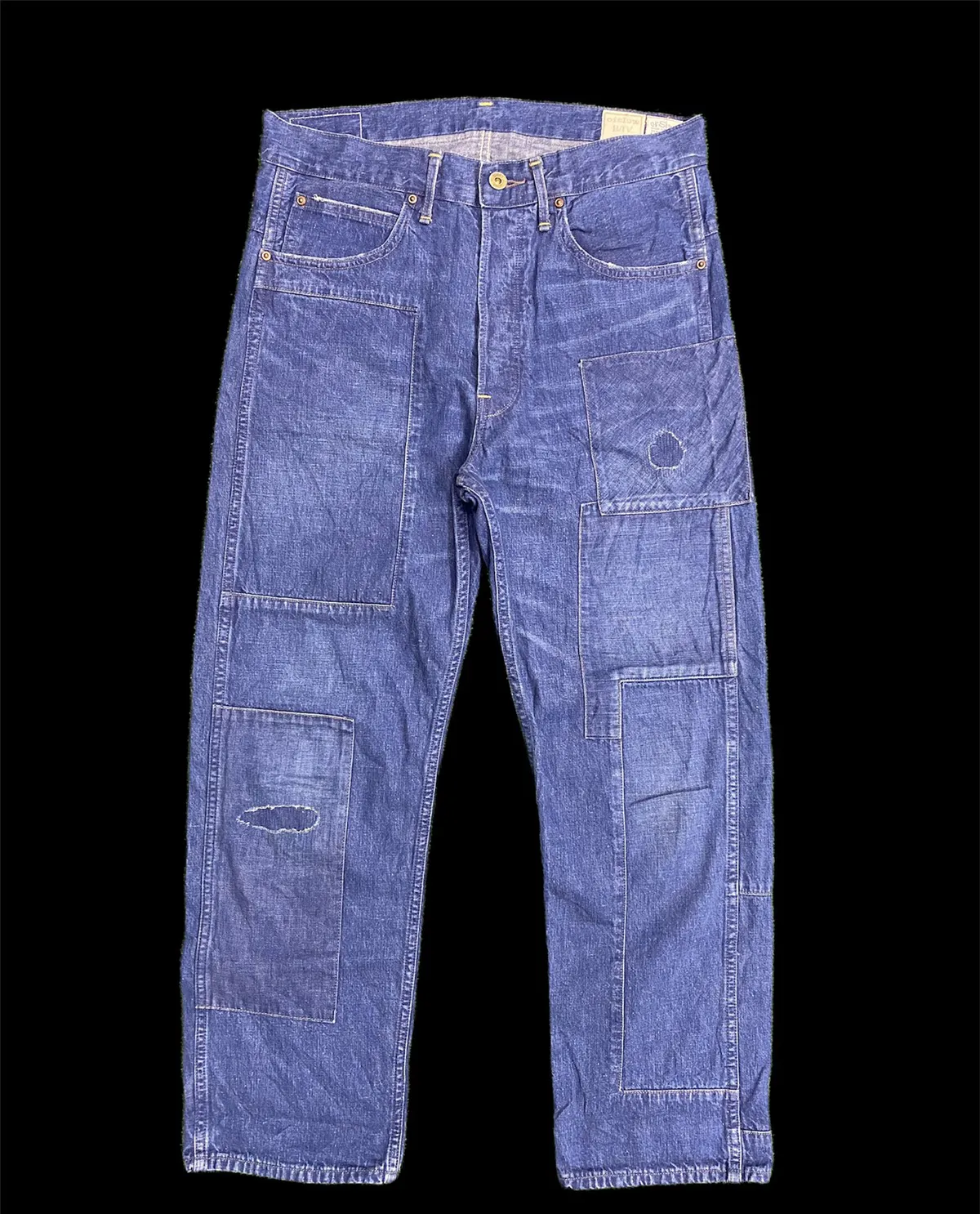 RARE Orslow Patchwork Denim Pants