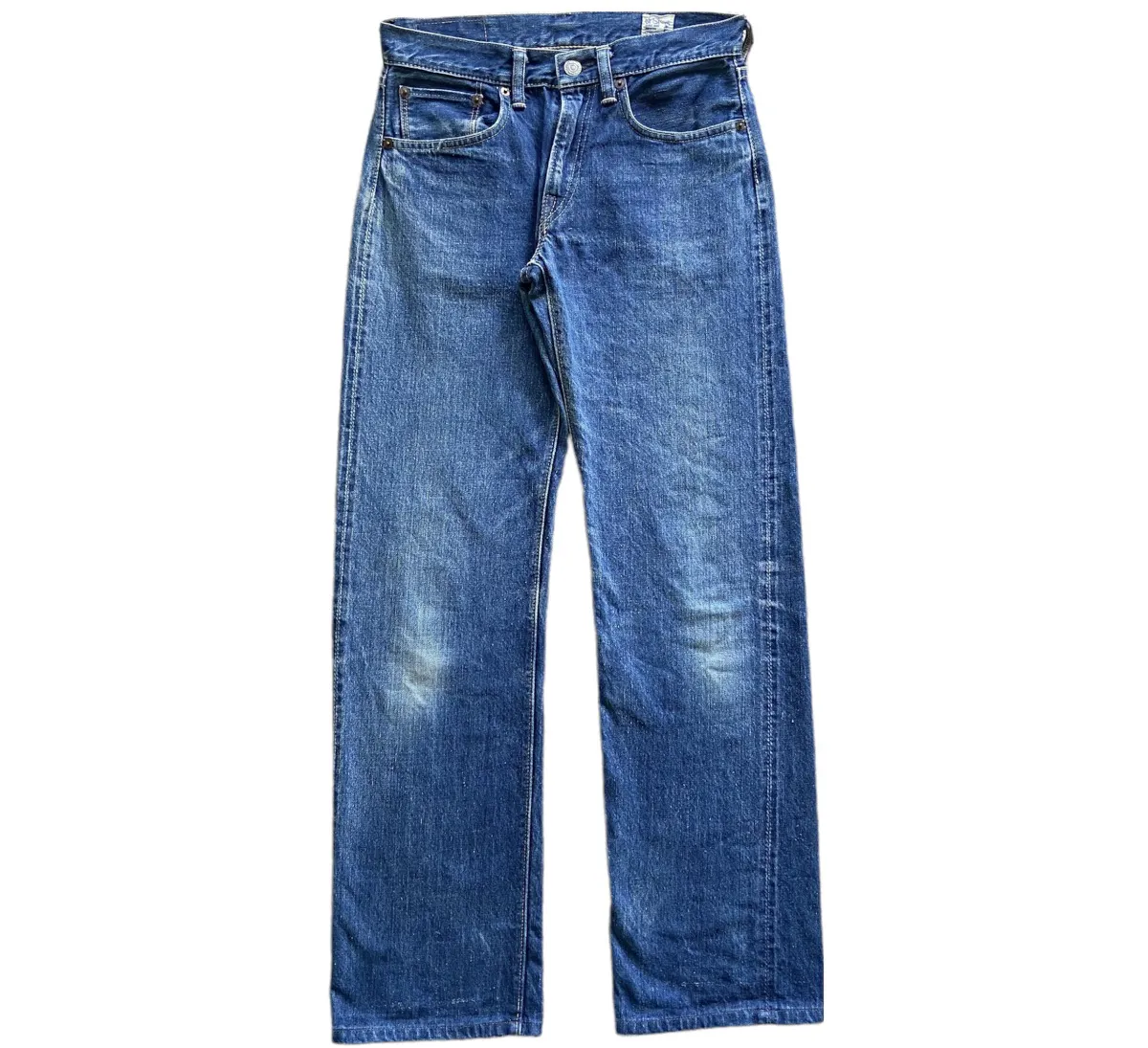 Orslow Ivy Fit 2 Year Wash Selvedge Blue Denim