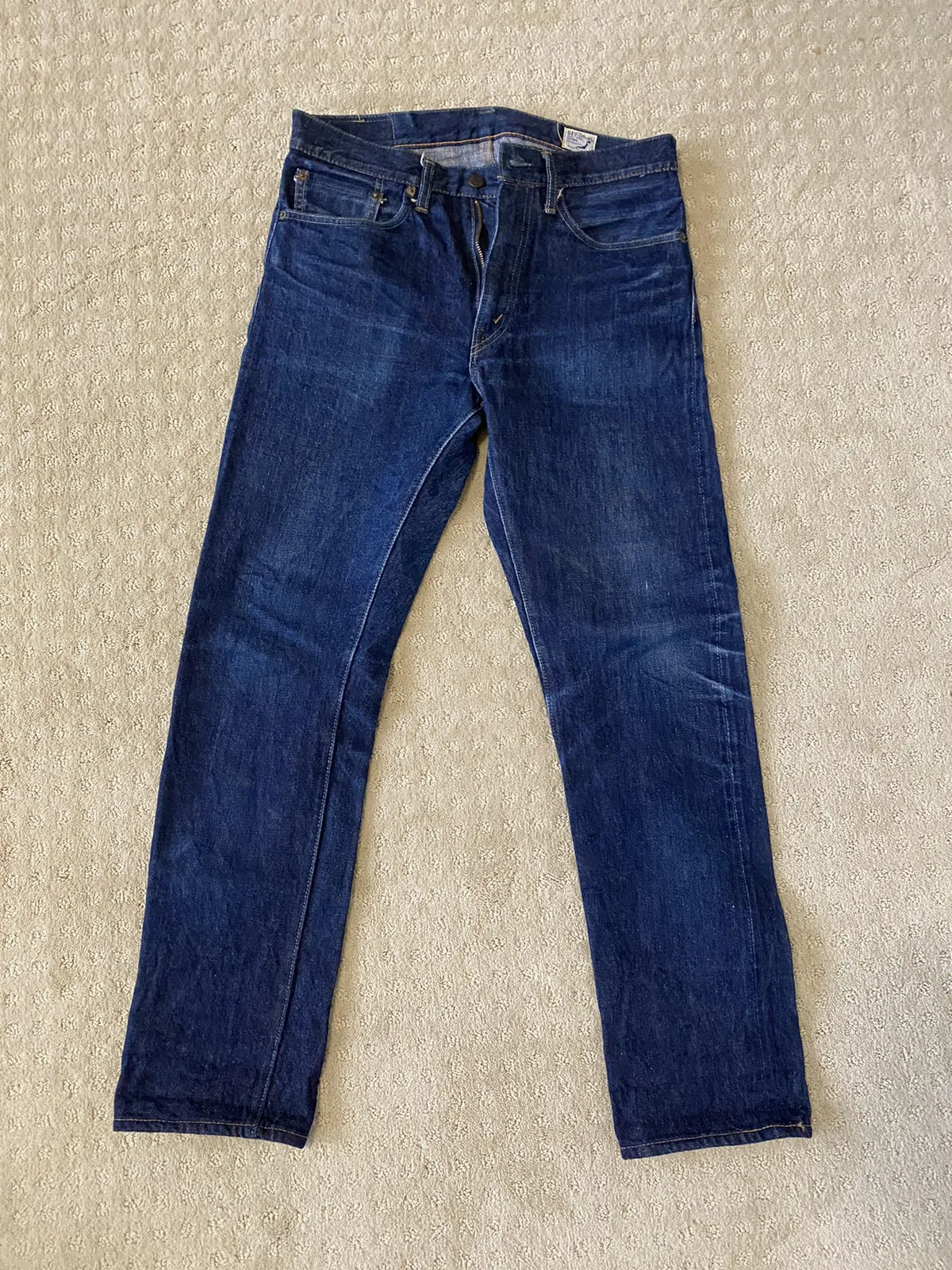 Orslow 107 Ivy Fit One Wash Denim Size 1