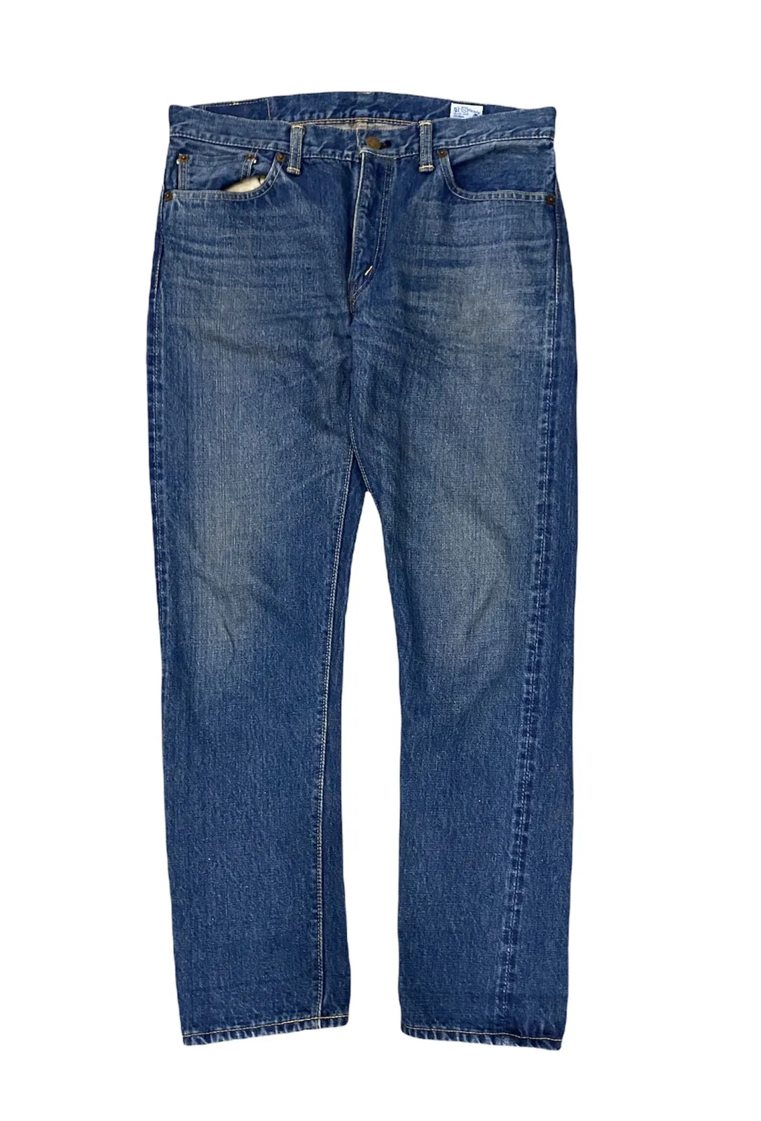 Iconic Orslow Red selvedge indigo denim