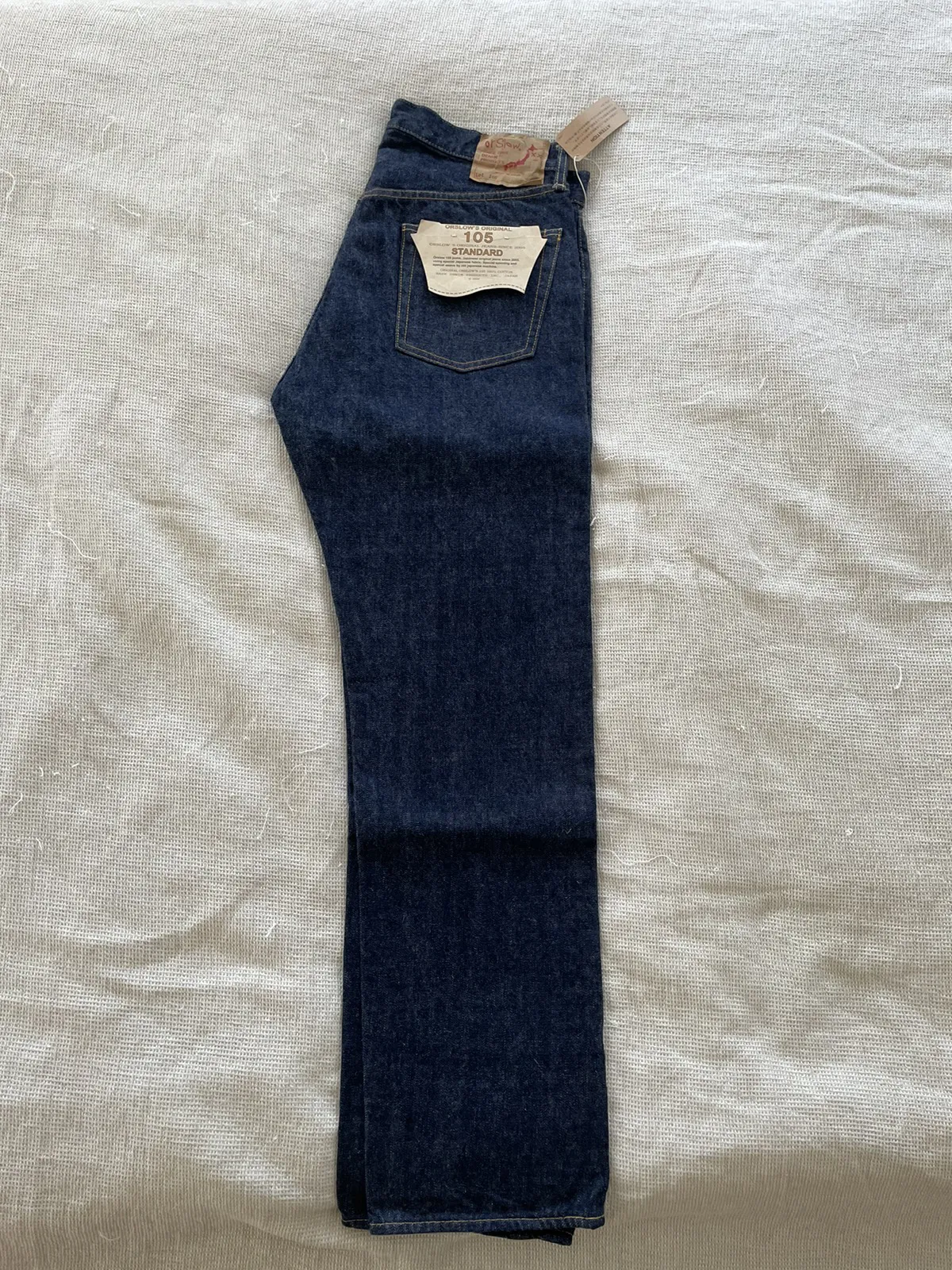 Orslow Japan 105 Selvedge Denim one wash Size 3/ L/ 34
