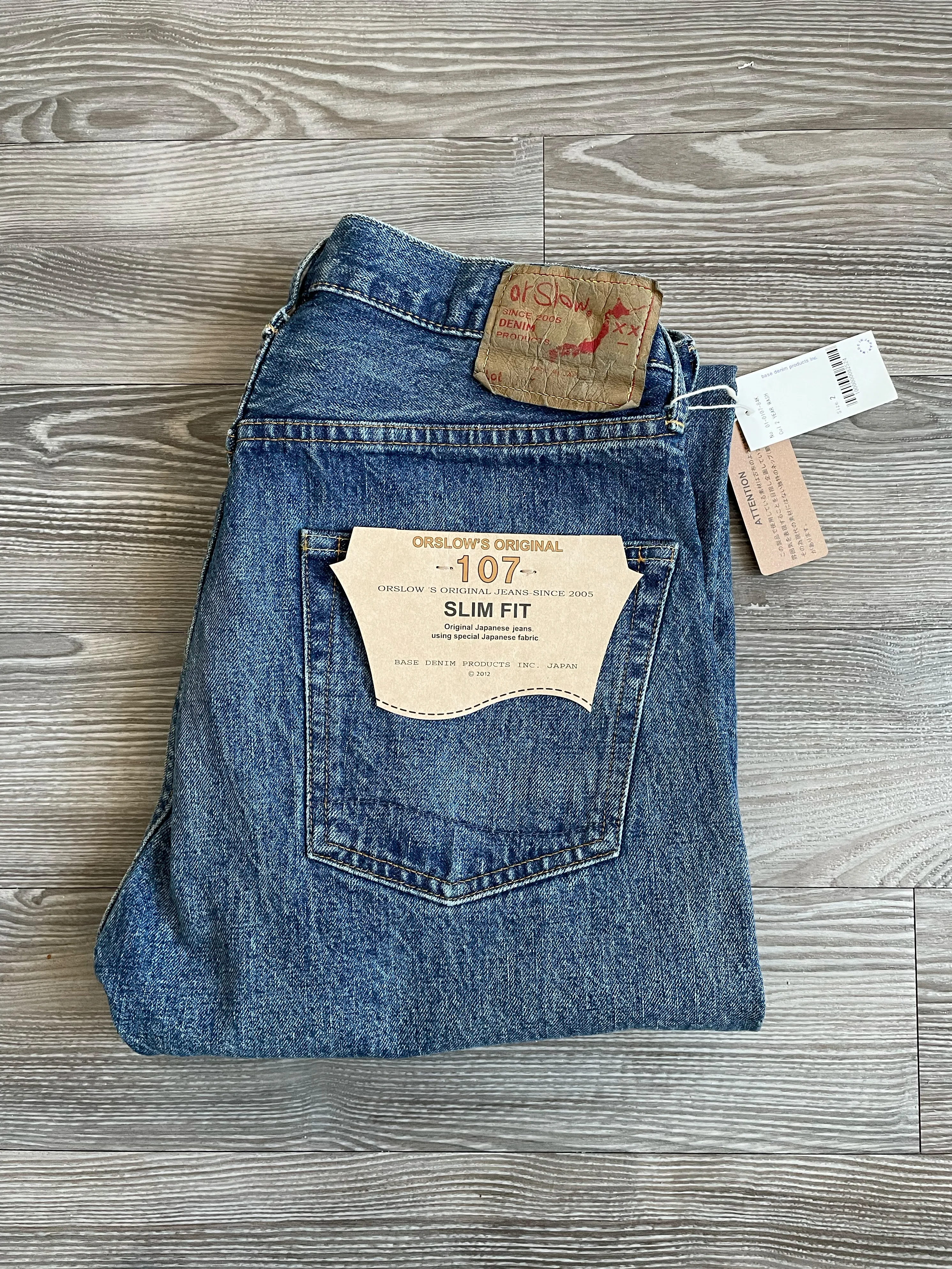 107 - 13.5oz Selvedge Denim - Ivy Fit
