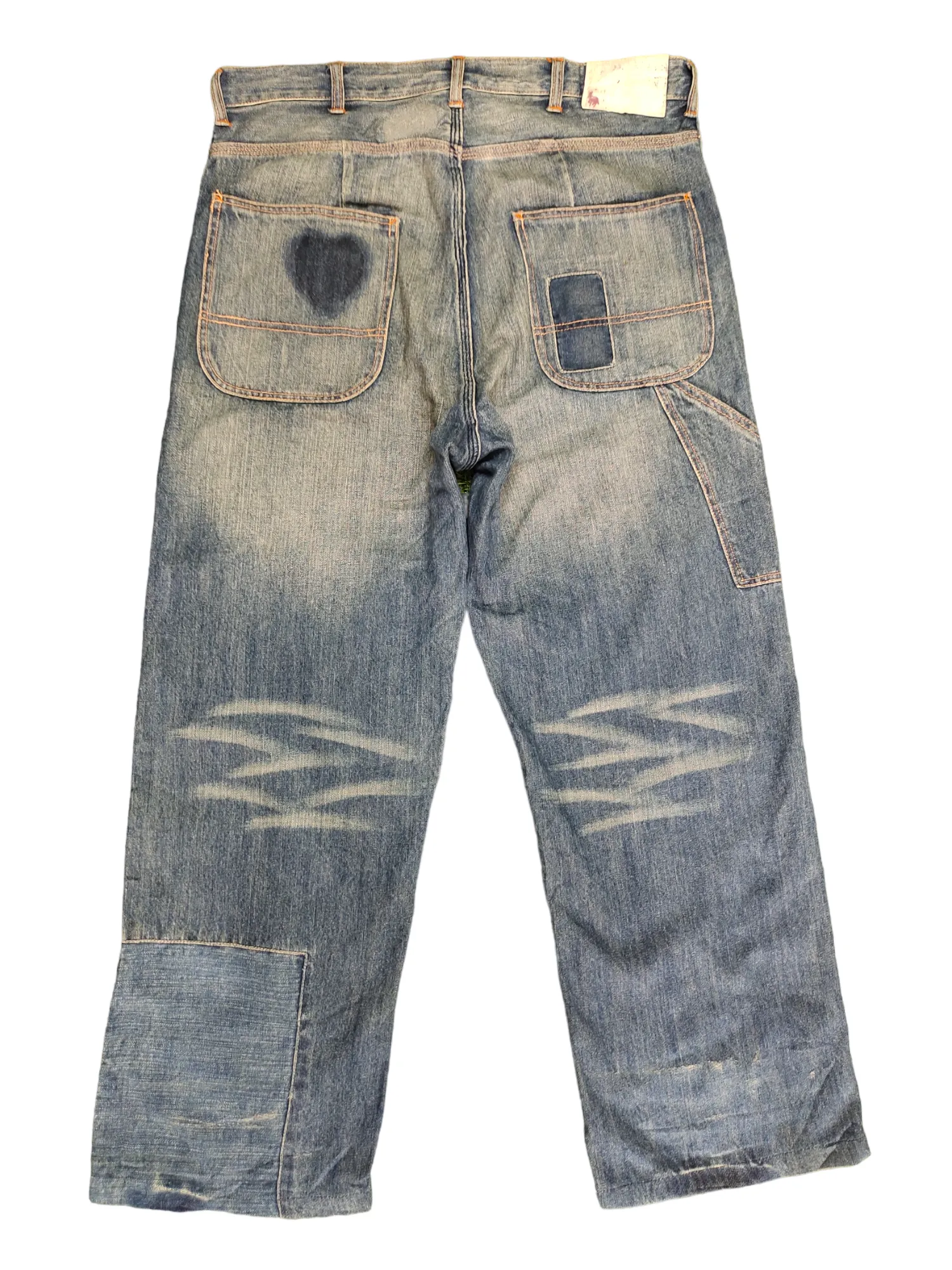 Coney Patchwork Carpenter Denim Jeans Orslow Design