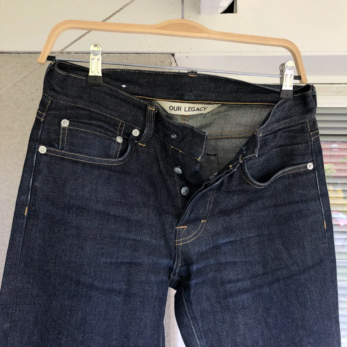 Our Legacy first Cut Jeans - Raw blue /W28L32