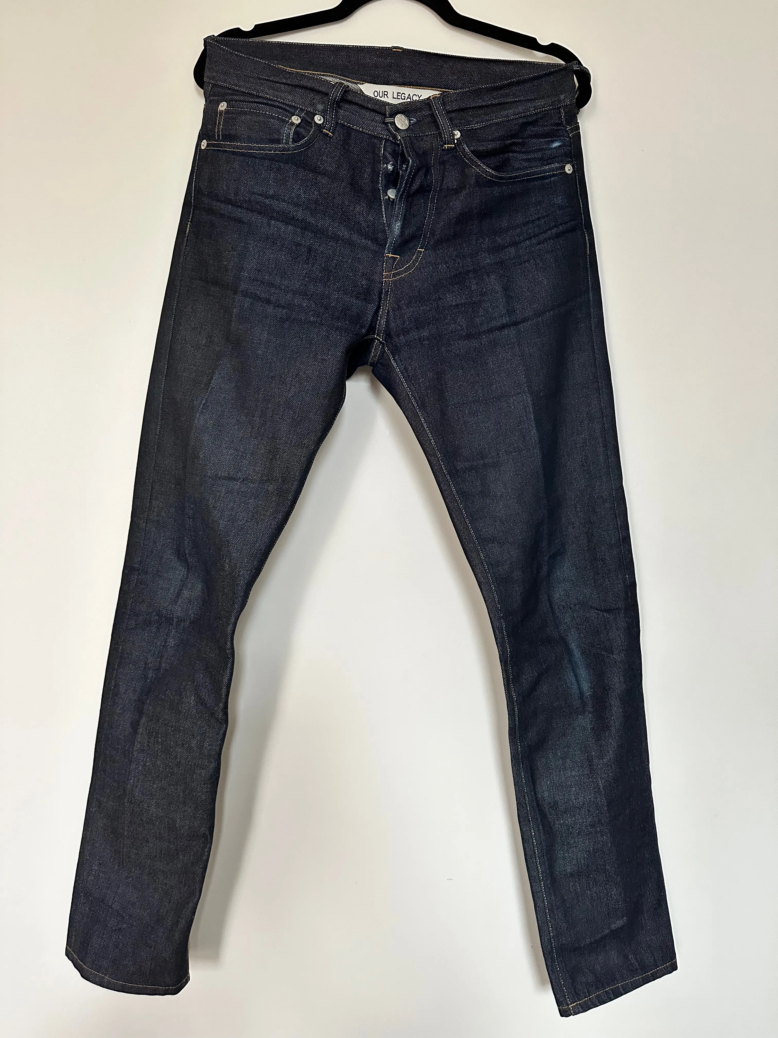 Our Legacy First Cut Raw Denim Pants