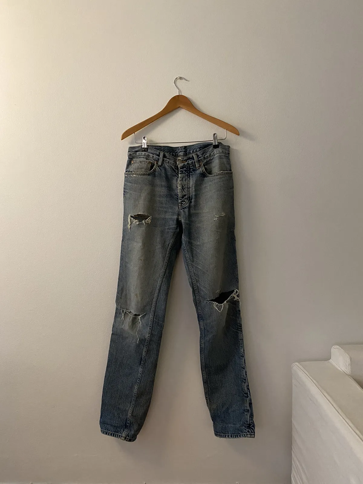 Vintage with Suede Patch
