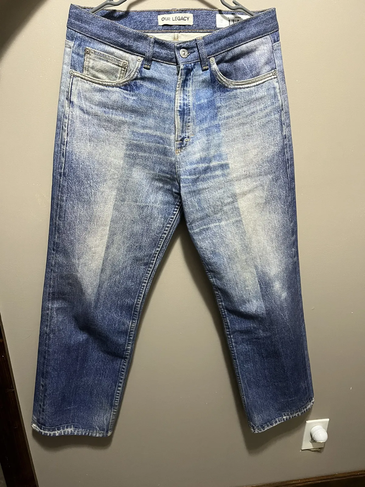 Our Legacy Digital printed Jeans