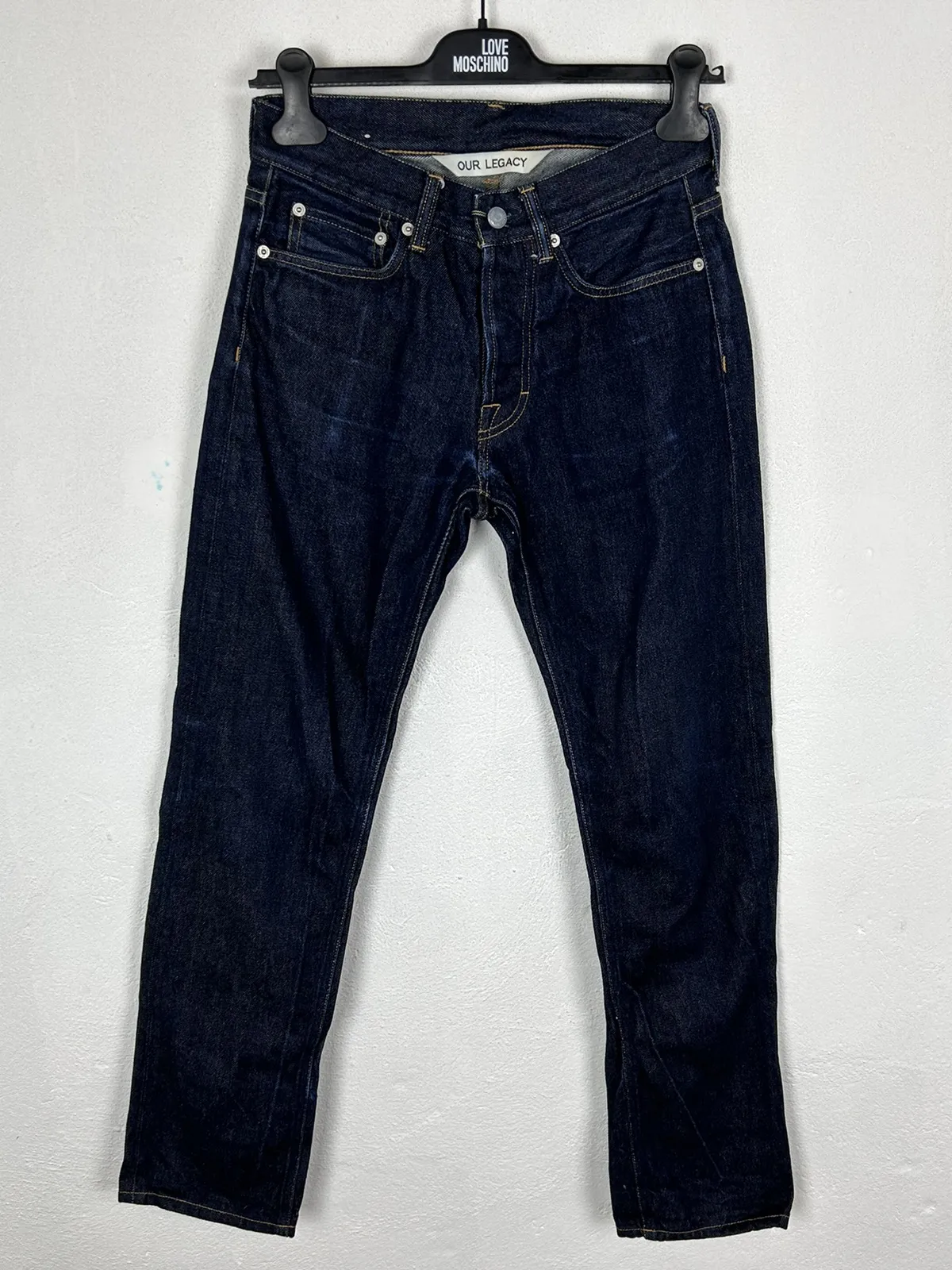 Our Legacy First Cut Straight Denim Jeans In Size 29/32