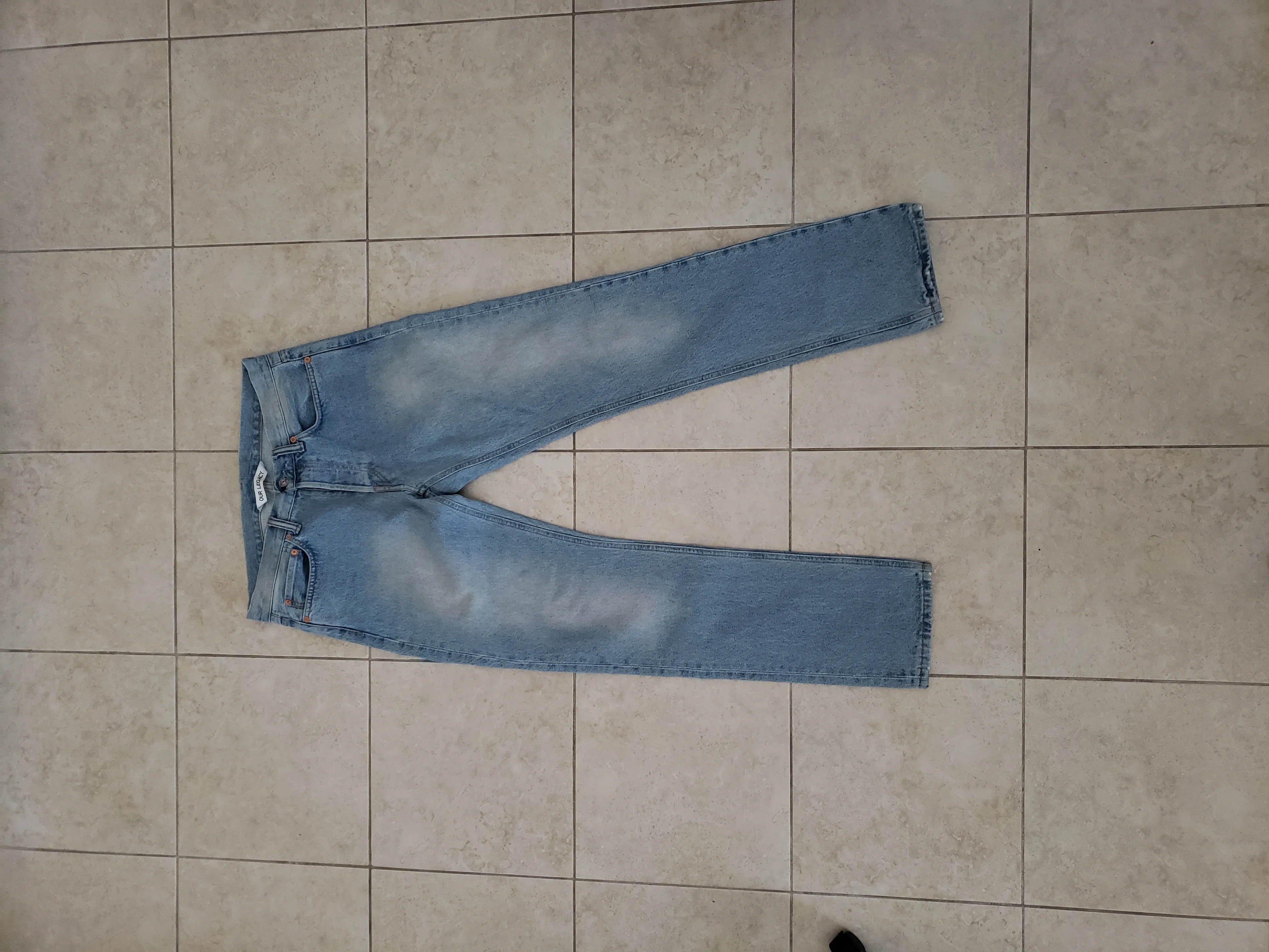 Our Legacy Light Vintage Wash Blue First Cut Jeans
