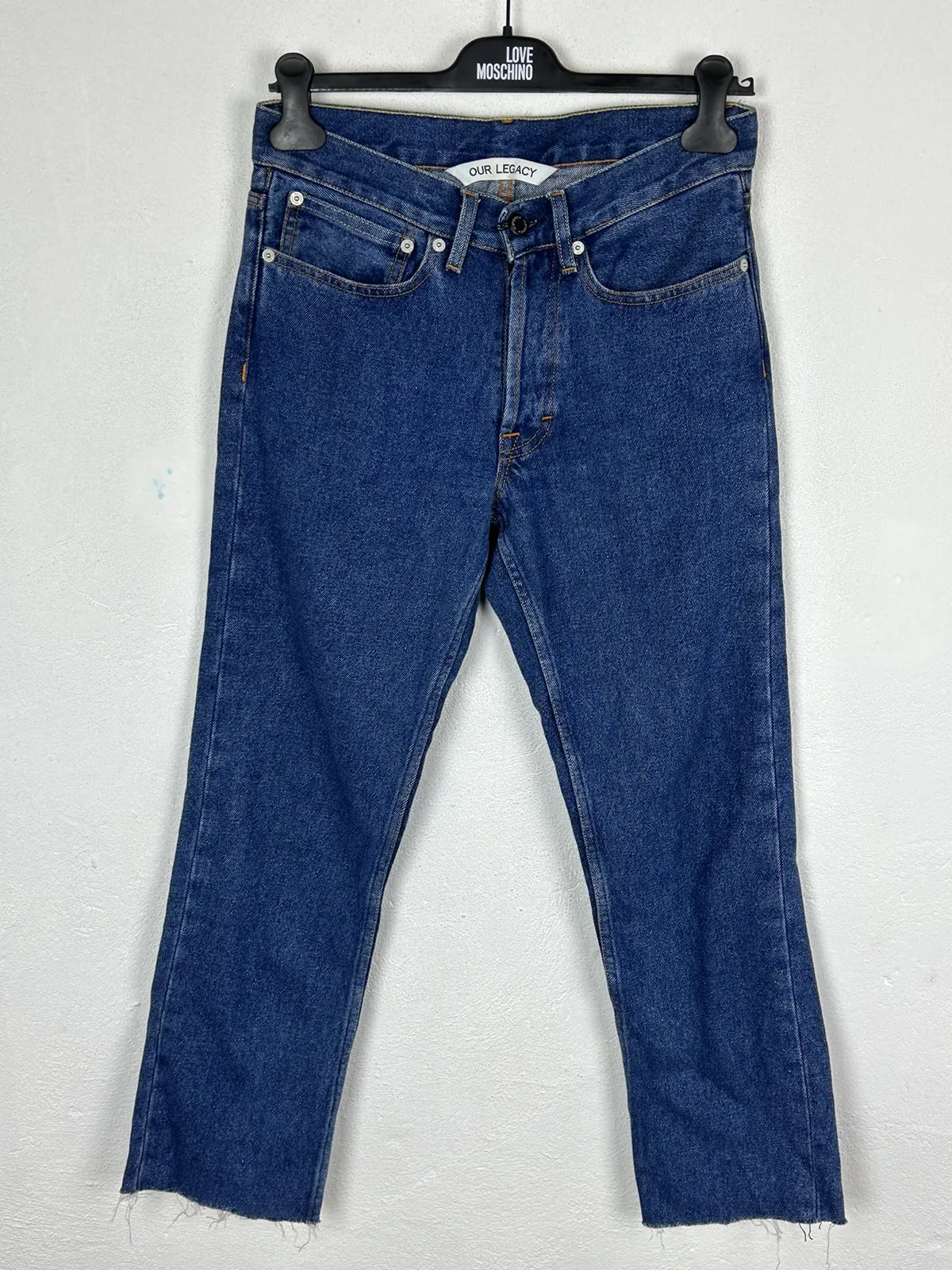 Our Legacy First Cut Cropped Jeans In Size 28