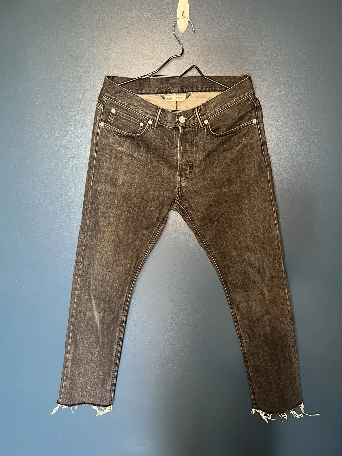 Our Legacy Zero Cut Grey Wash 31